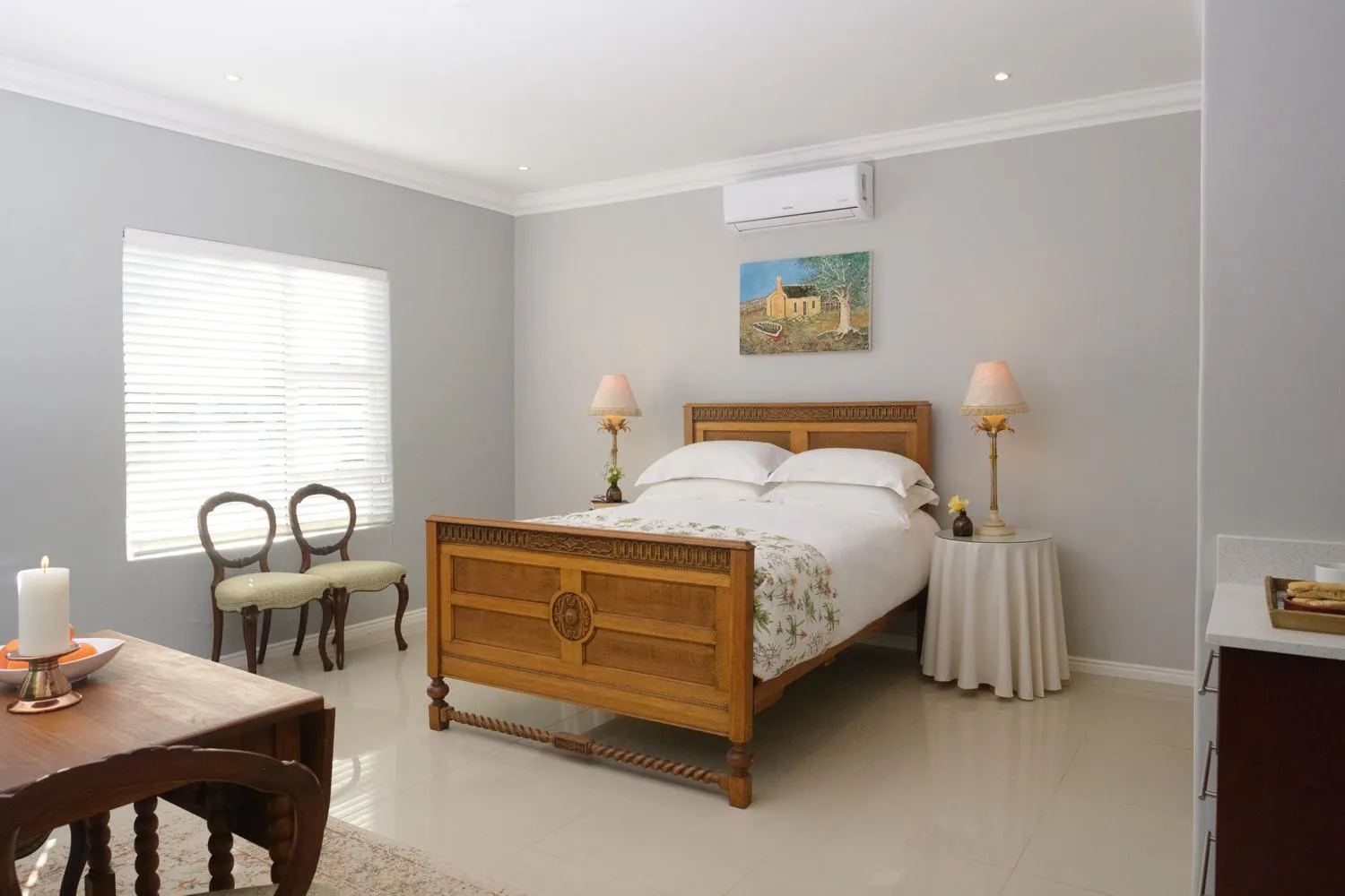 Bed in Fijnbos Private Manor