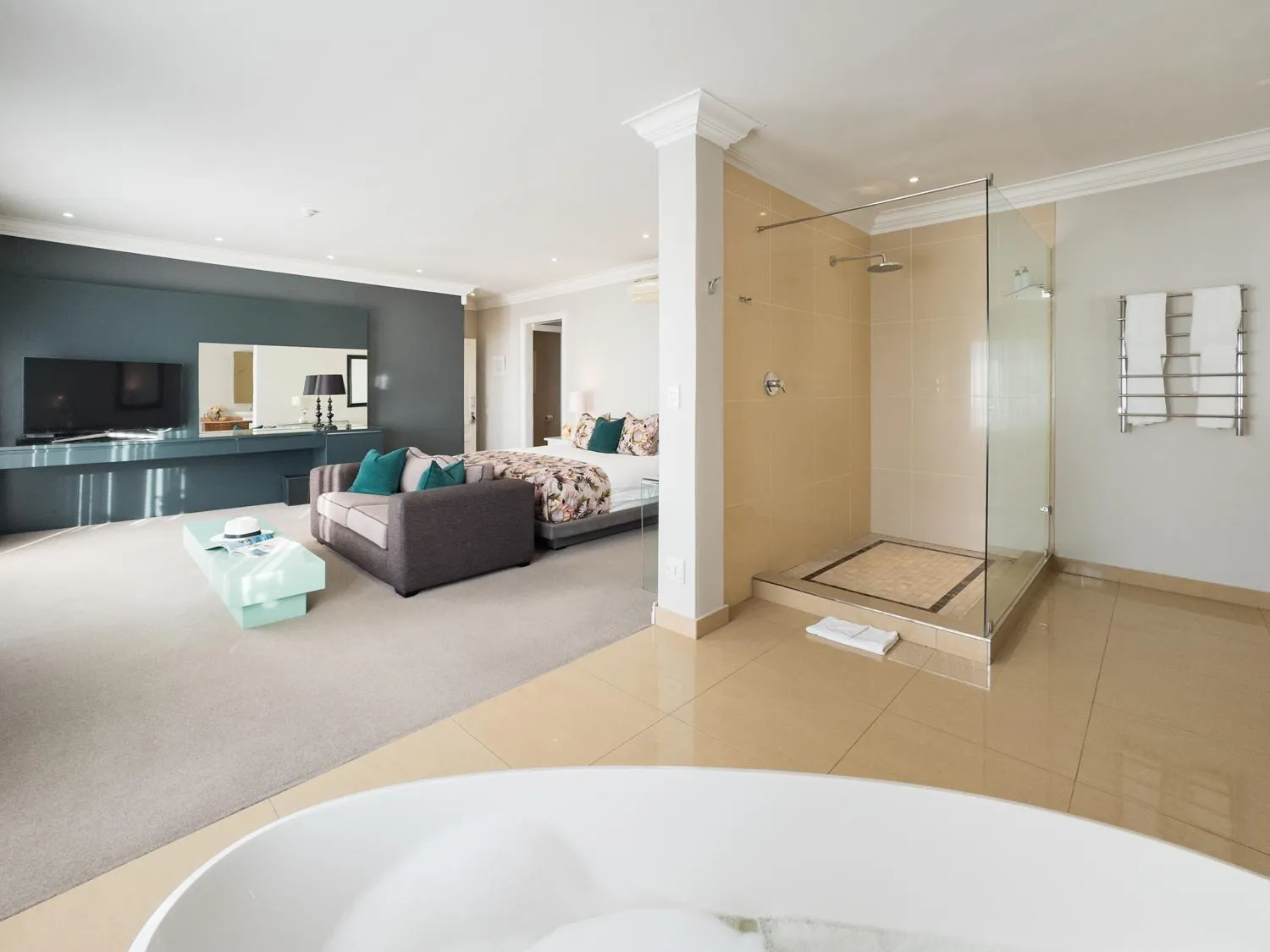 Bed in Fijnbos Private Manor