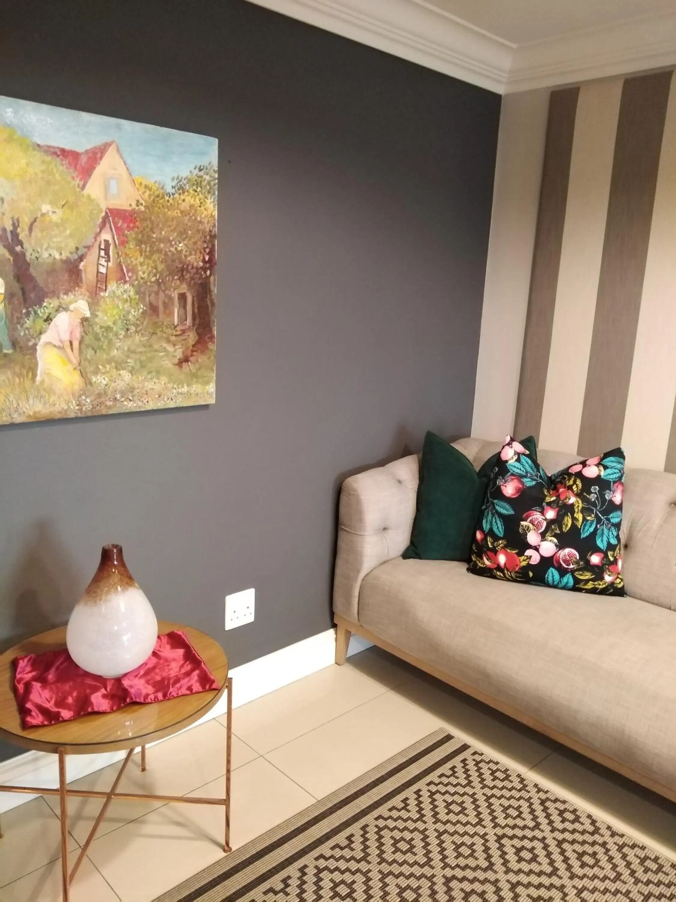 Decorative detail in Chocolate Box Guesthouse