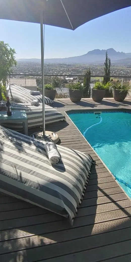 Swimming pool in Chocolate Box Guesthouse