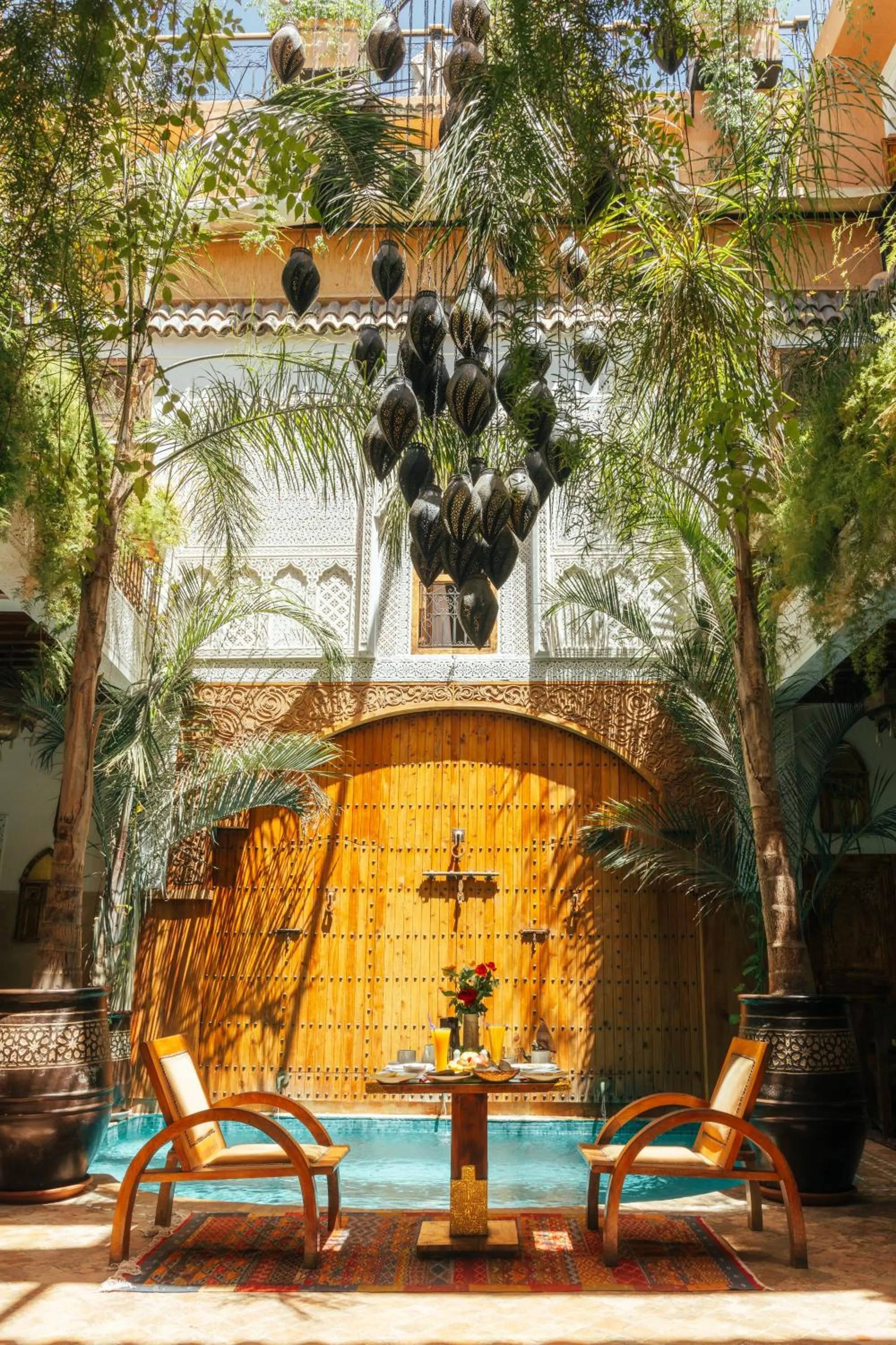 Patio in Riad Anya & SPA