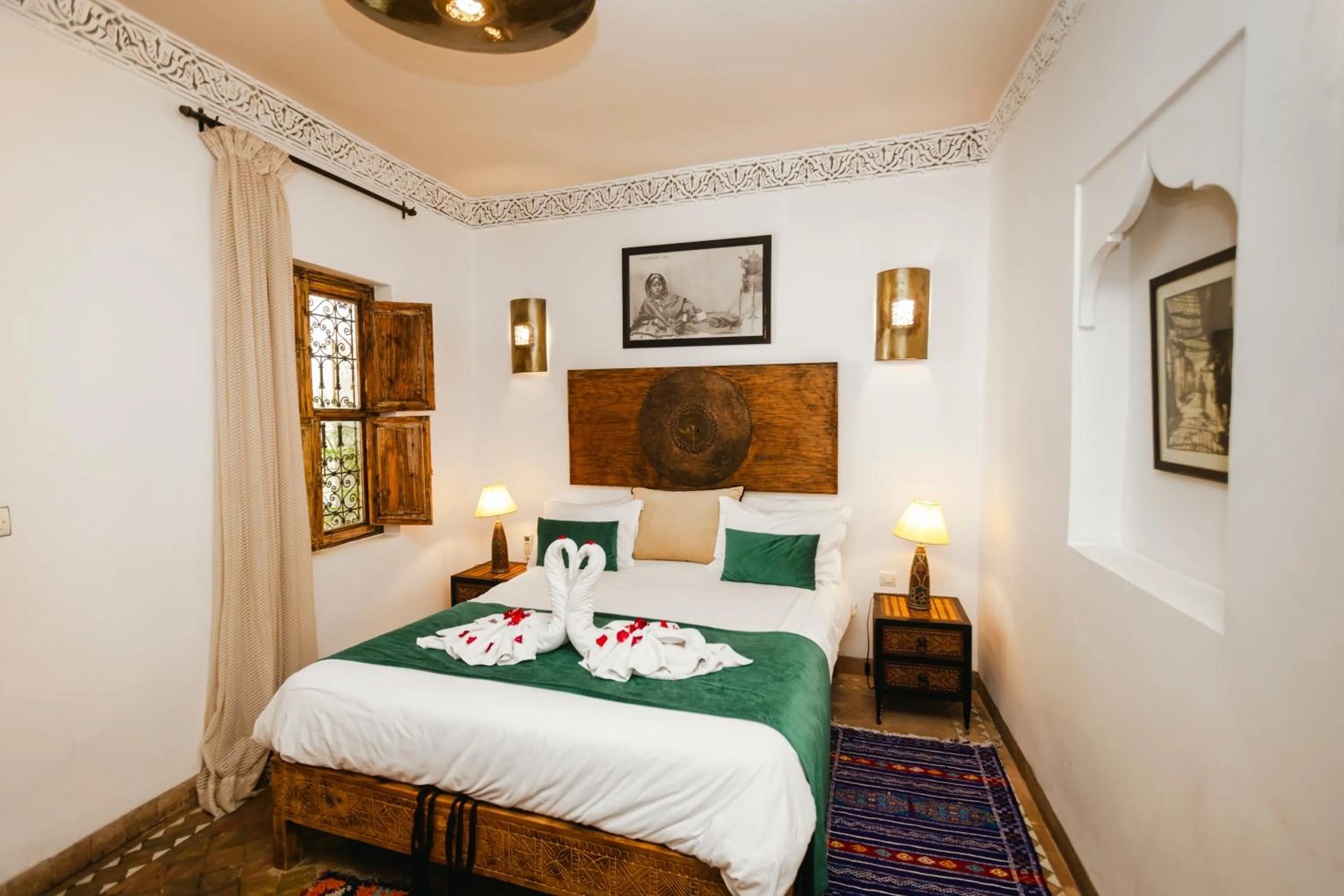 Bedroom, Bed in Riad Anya & SPA