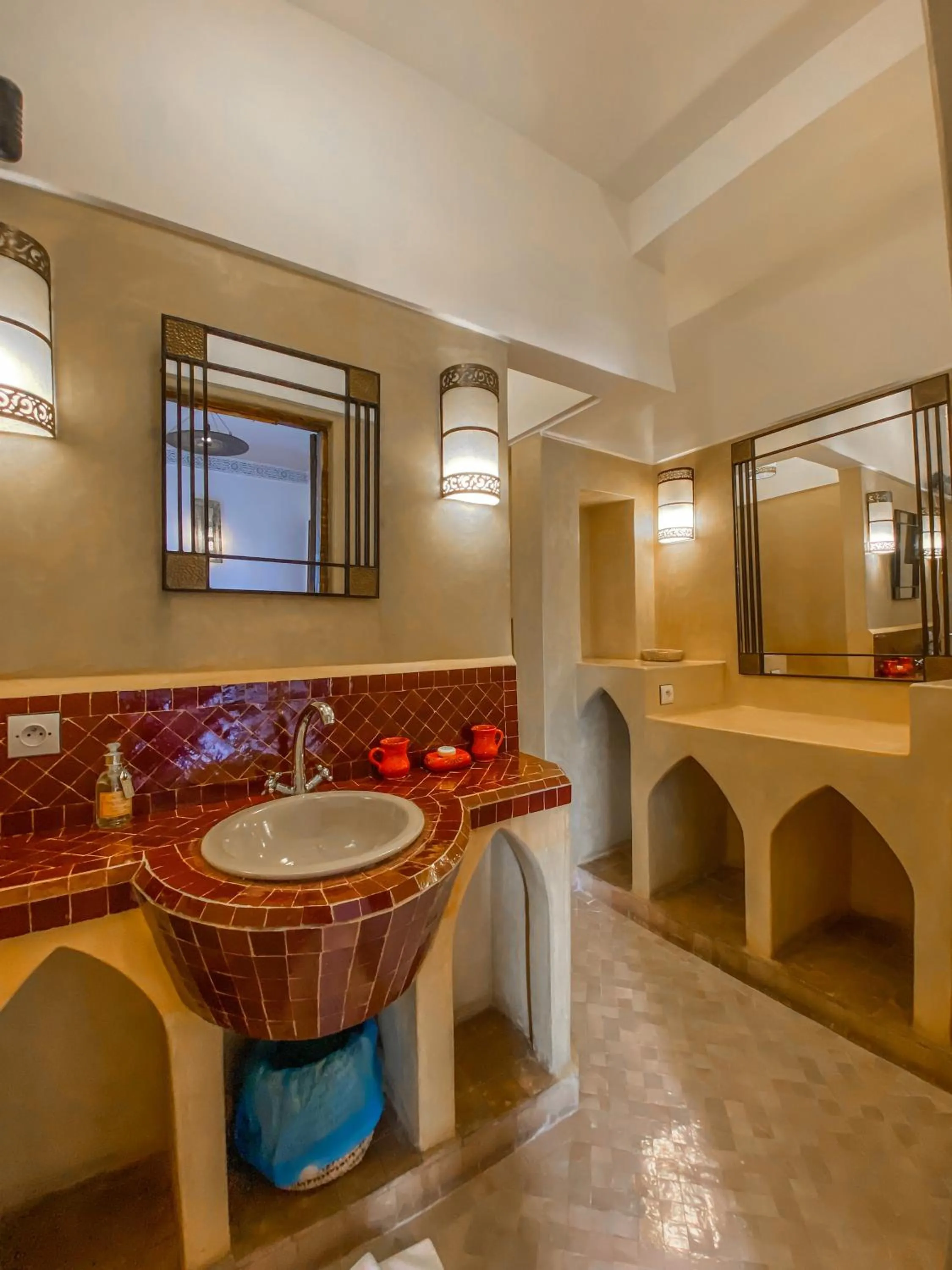Bathroom in Riad Anya & SPA