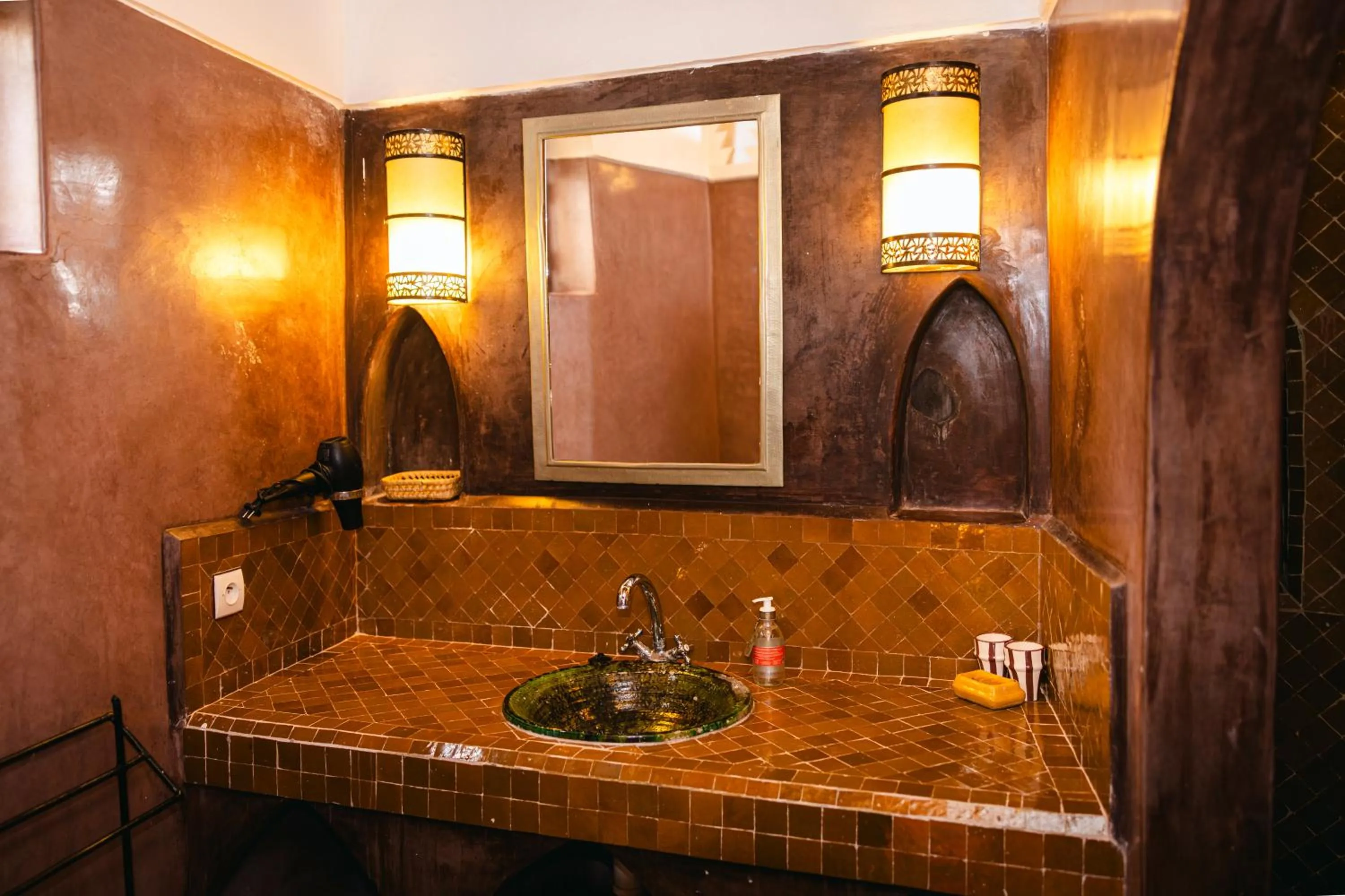 Bathroom in Riad Anya & SPA