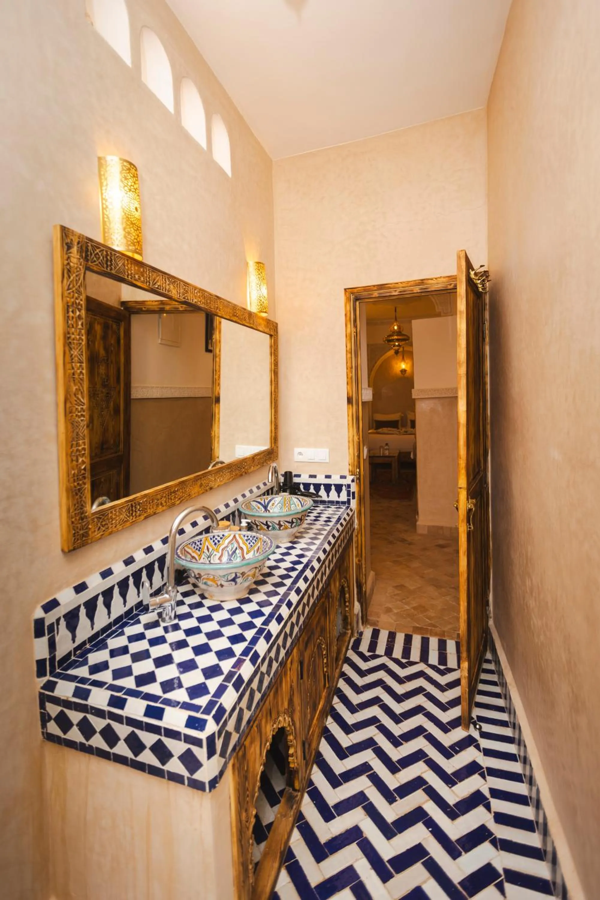 Bathroom in Riad Anya & SPA