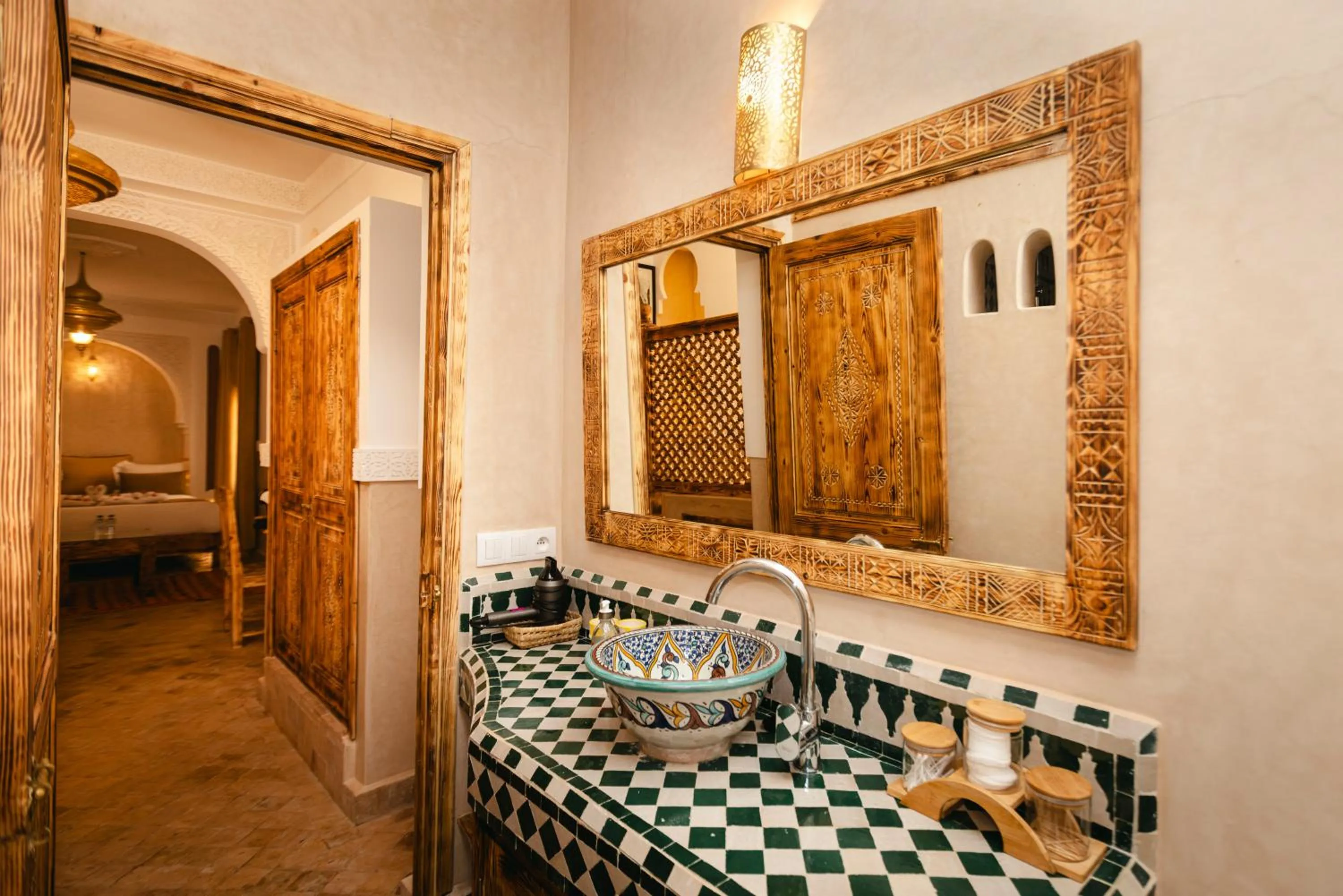 Bathroom in Riad Anya & SPA