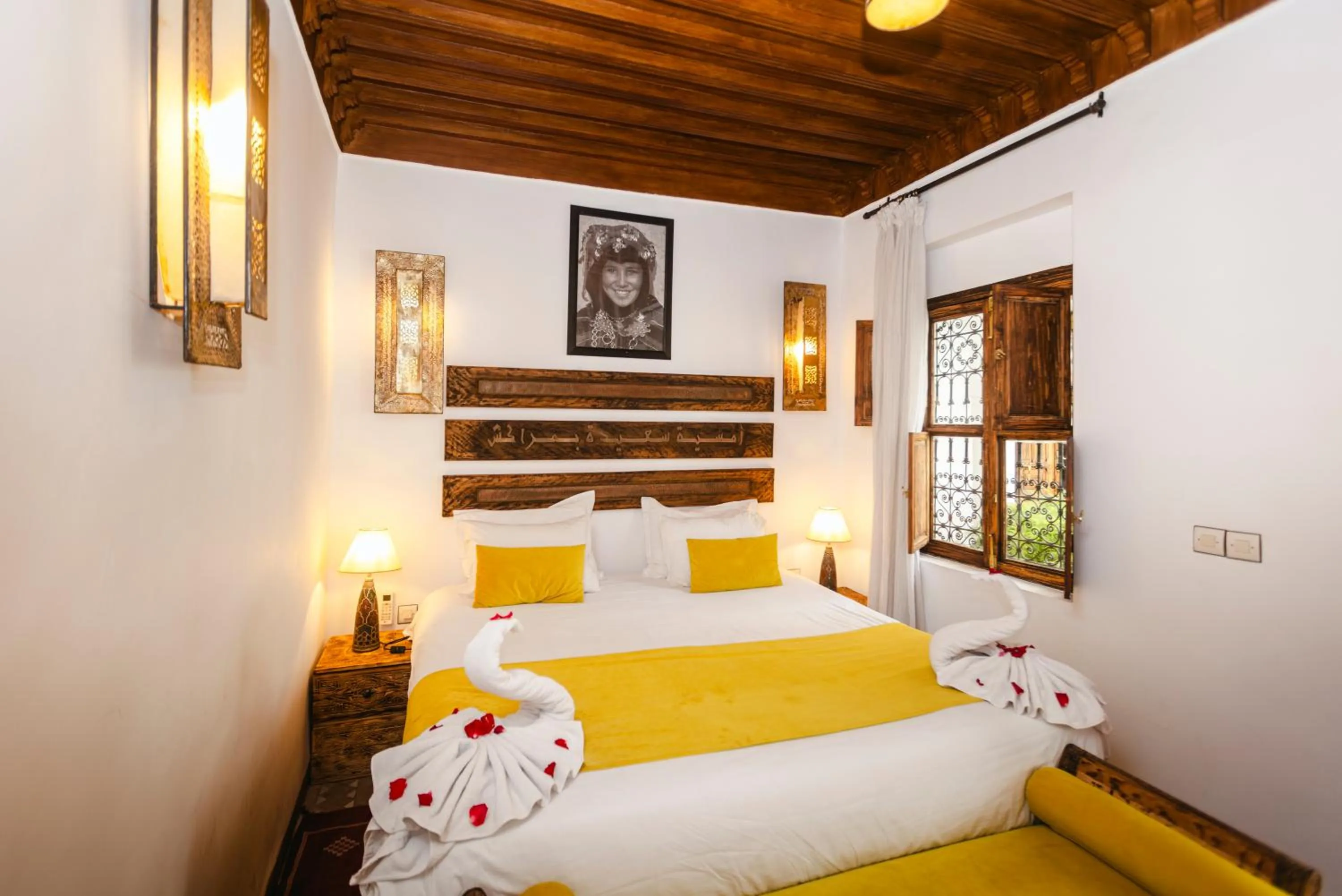 Bedroom, Bed in Riad Anya & SPA