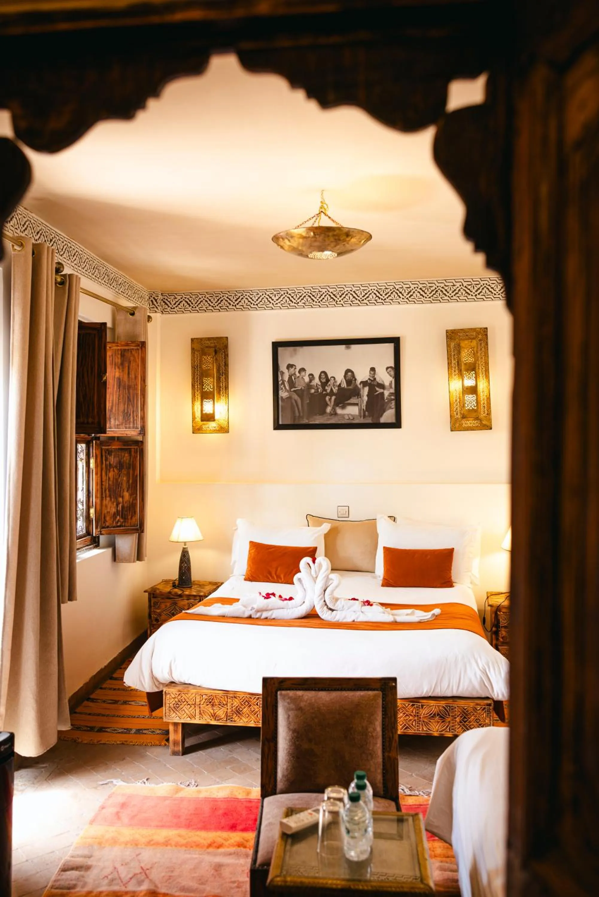 Bed in Riad Anya & SPA