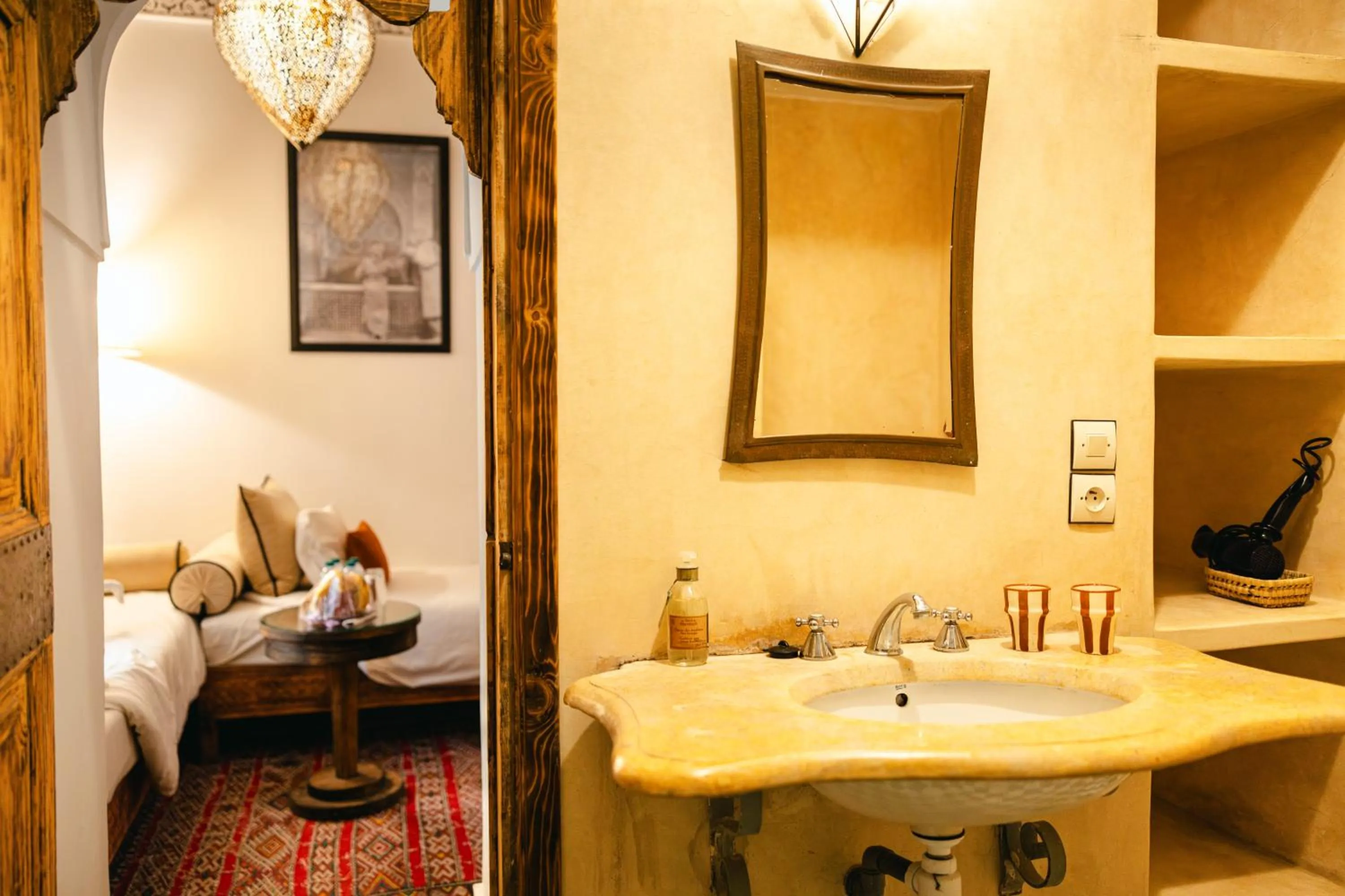 Bathroom in Riad Anya & SPA