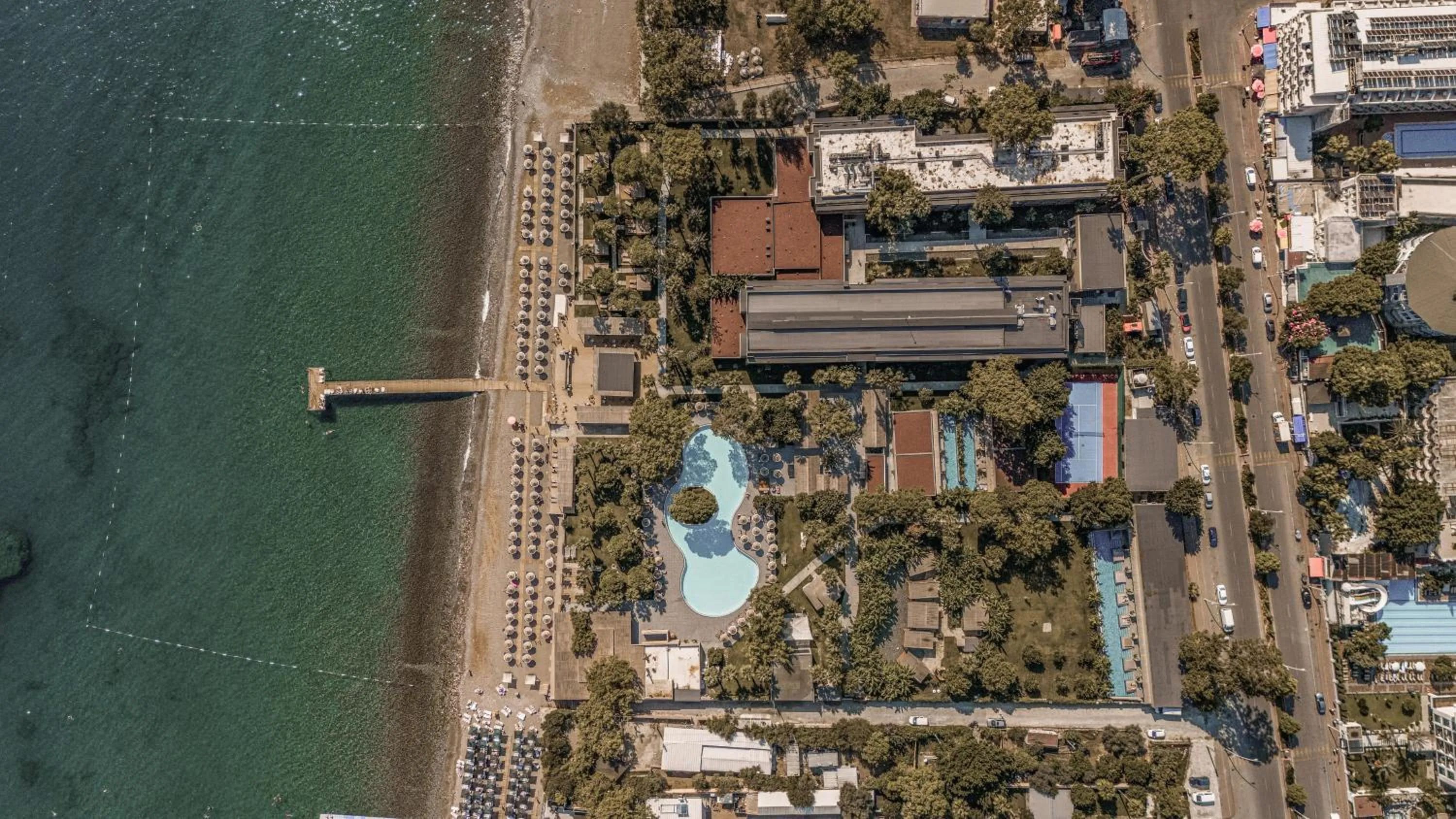 Bird's eye view in Balmy Beach Resort Kemer