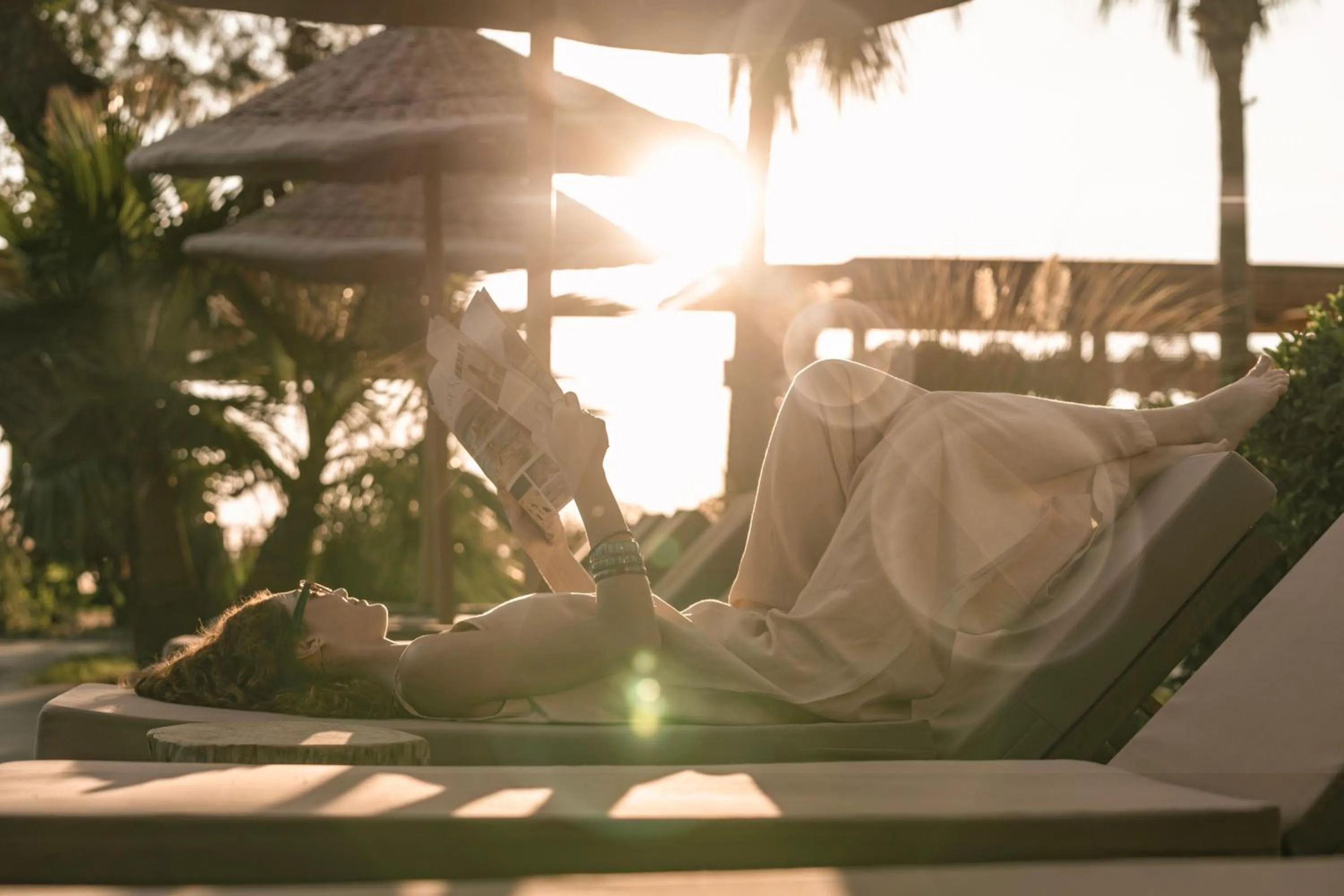 sunbed in Balmy Beach Resort Kemer