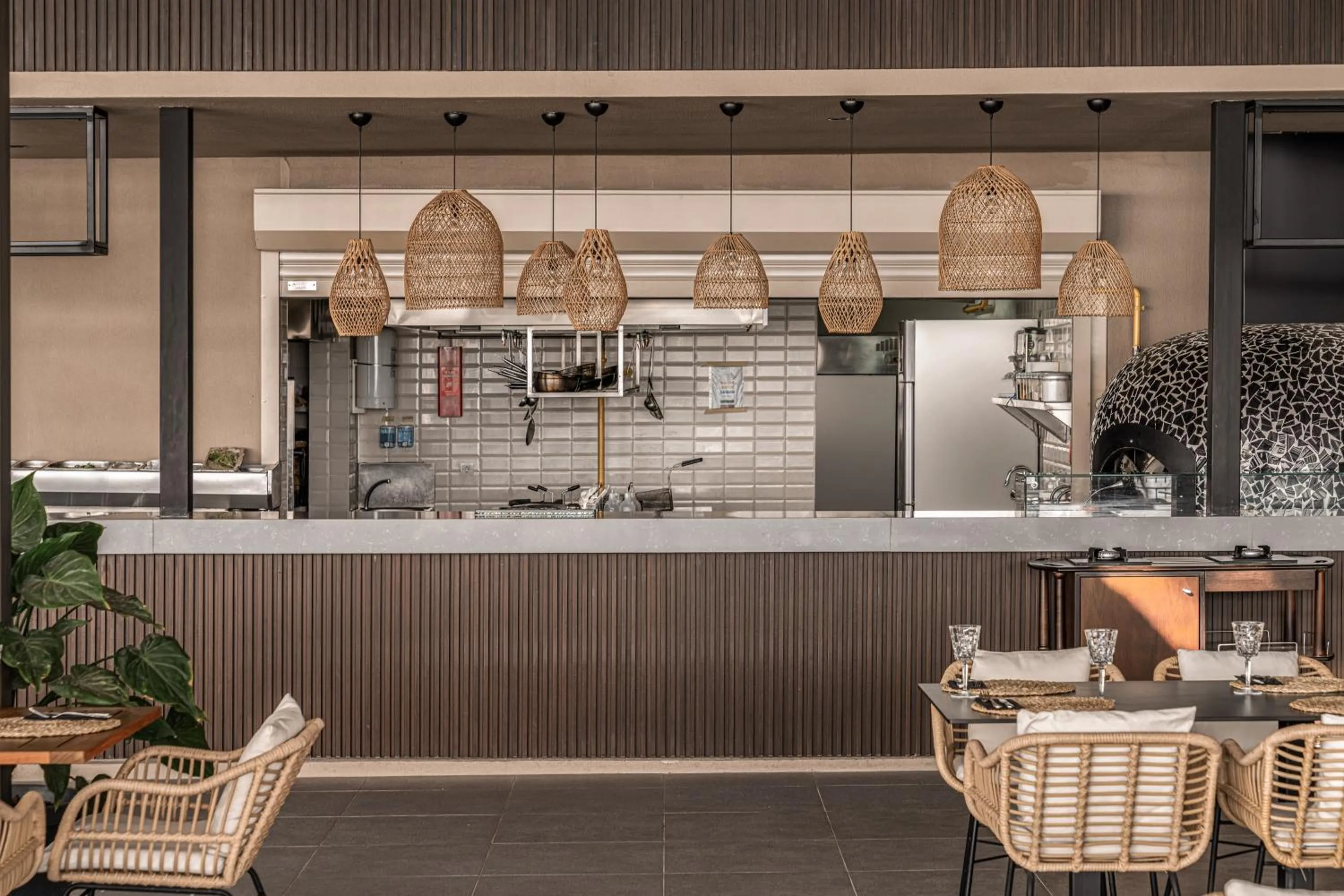 Kitchen or kitchenette in Balmy Beach Resort Kemer