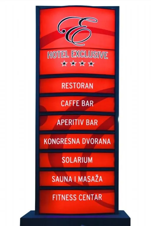 Property logo or sign in Hotel Exclusive