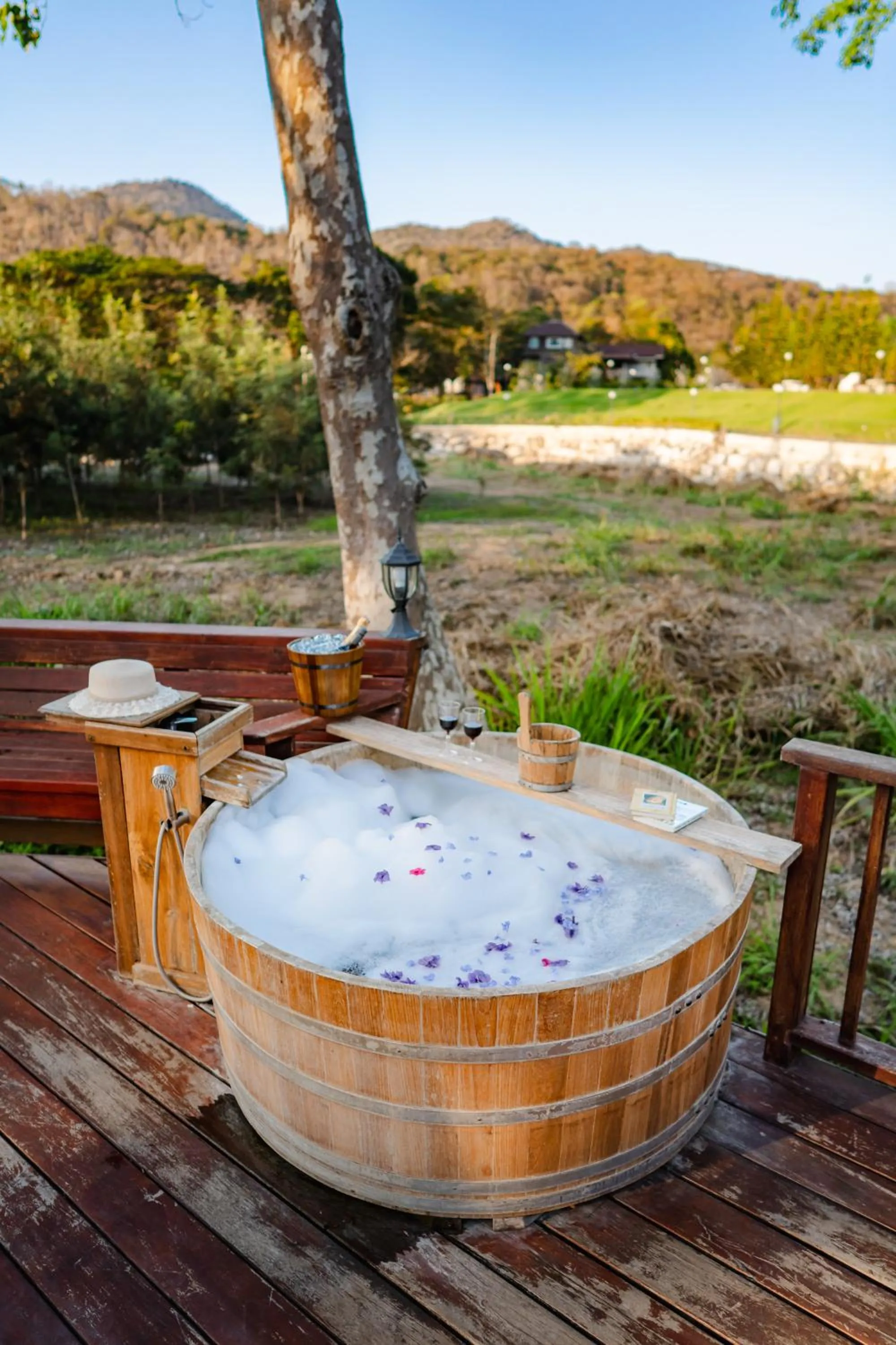 Bath in Thara Dara Khaoyai