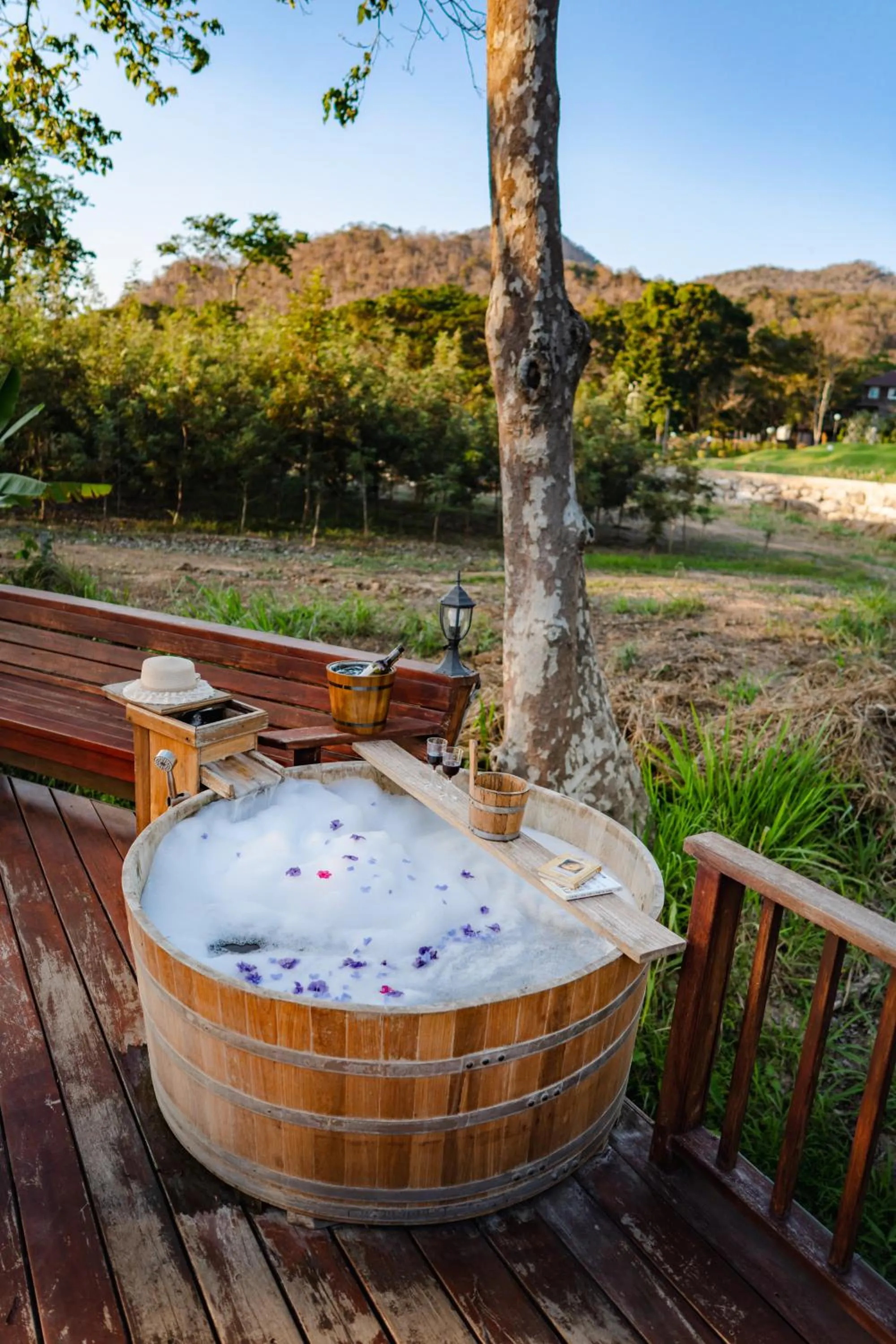 Bath in Thara Dara Khaoyai