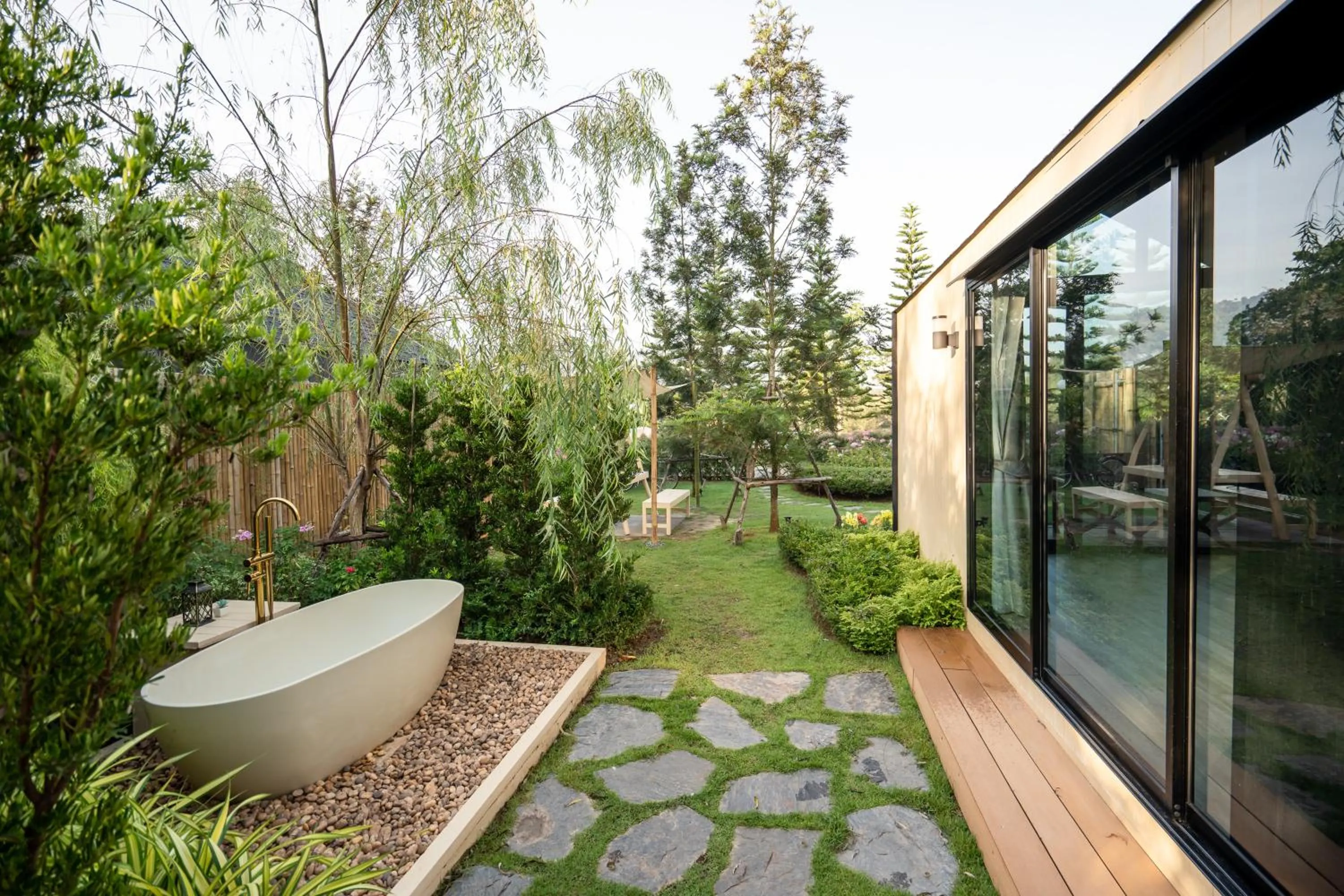 Bath in Thara Dara Khaoyai