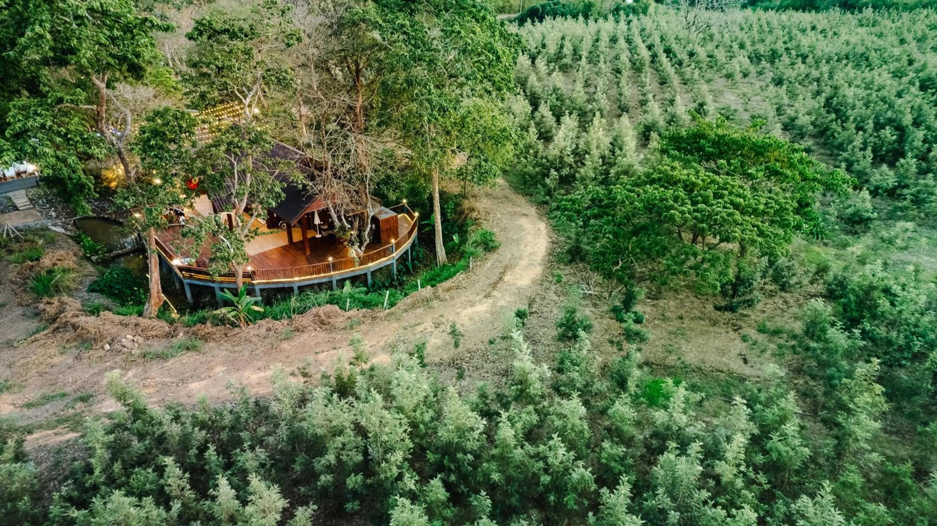 Garden view in Thara Dara Khaoyai