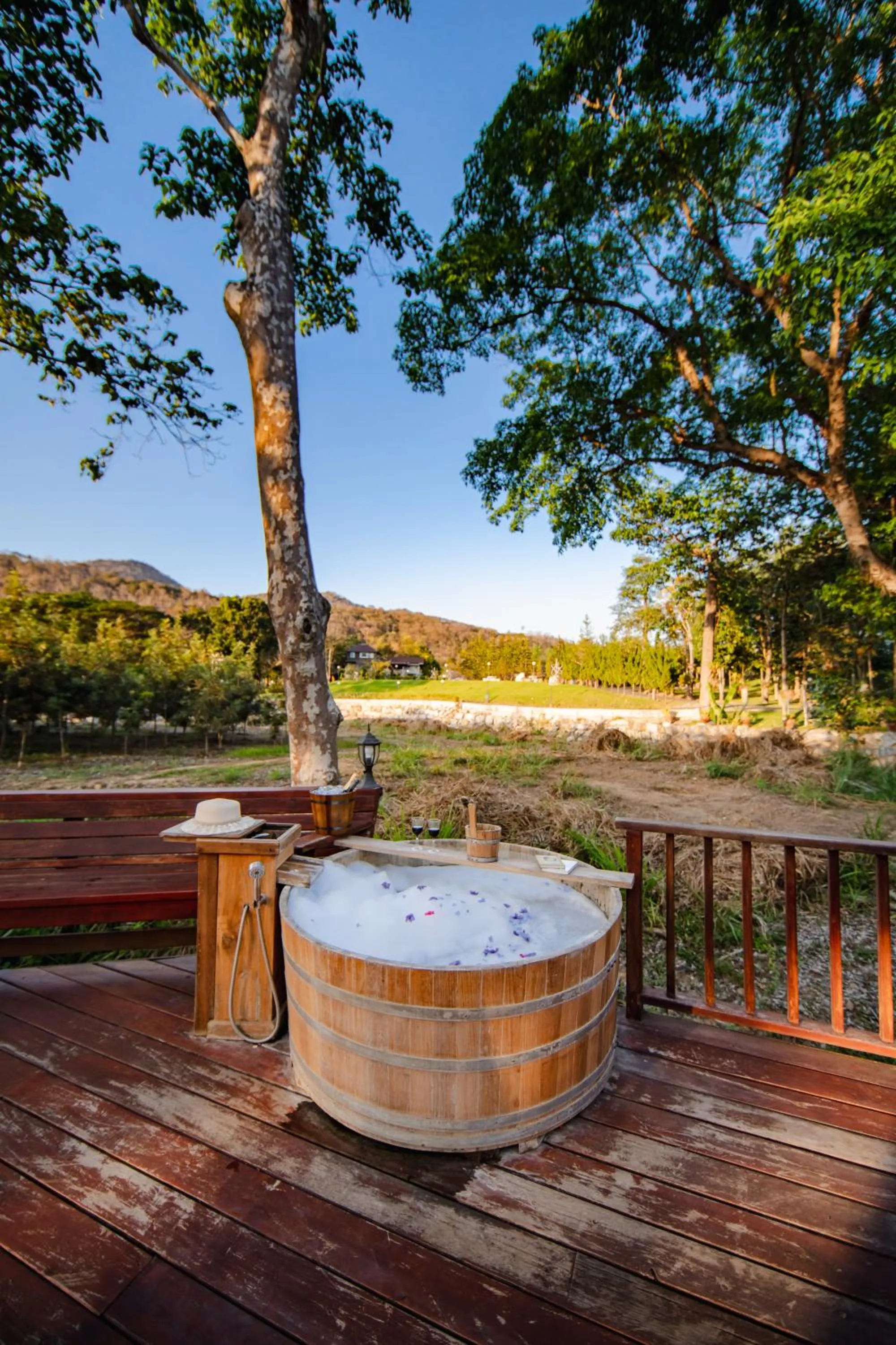 Bath in Thara Dara Khaoyai