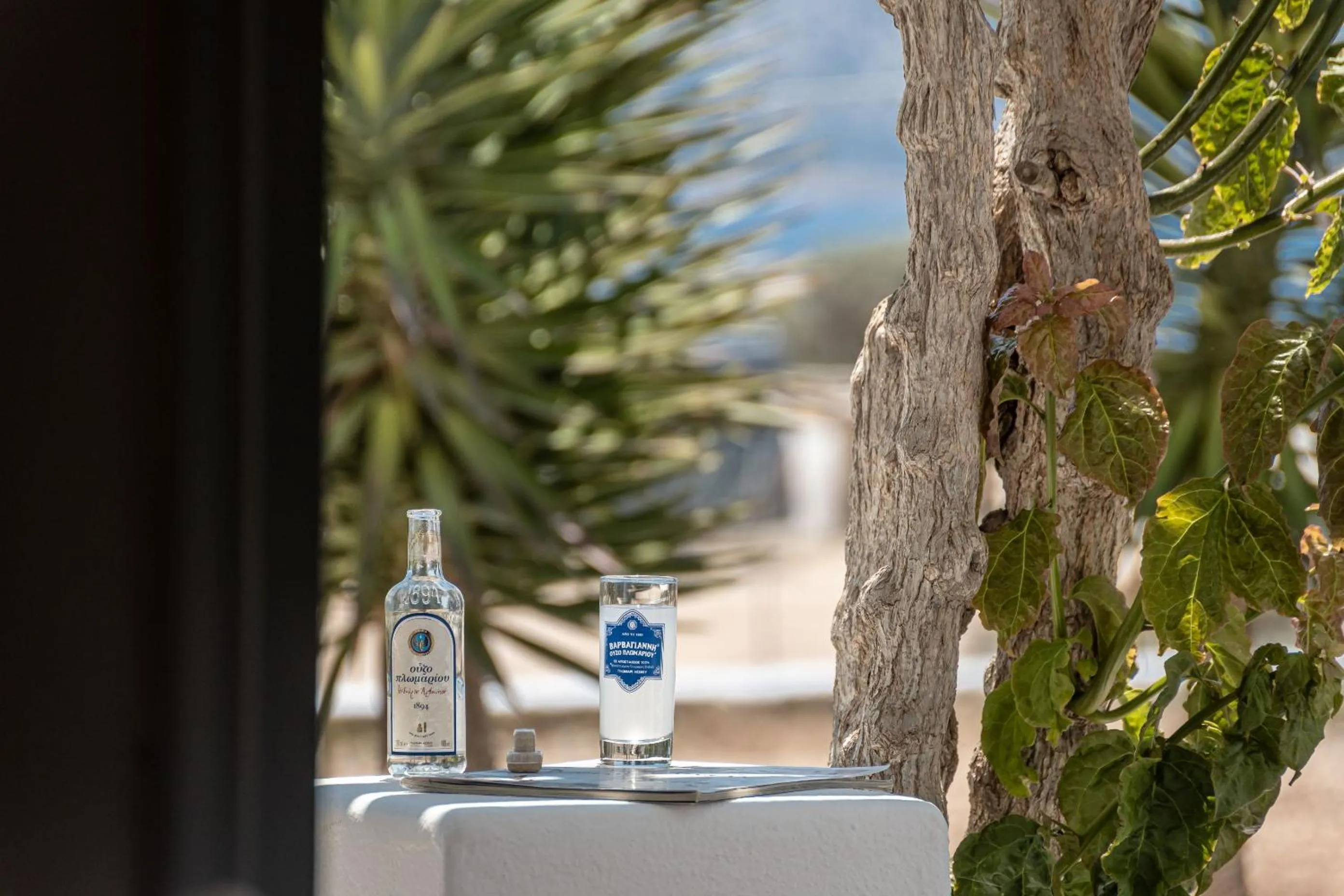 Patio in Michalios Luxury Apartments