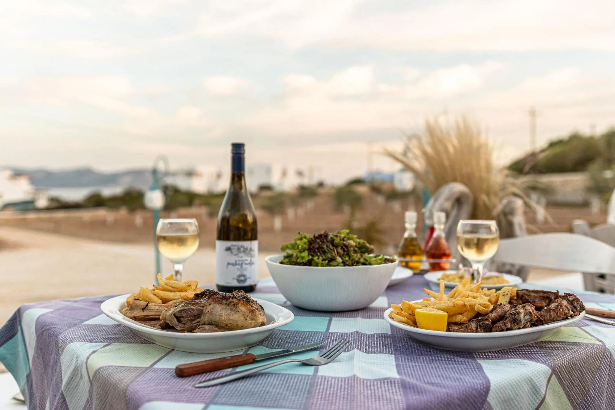 Patio in Michalios Luxury Apartments