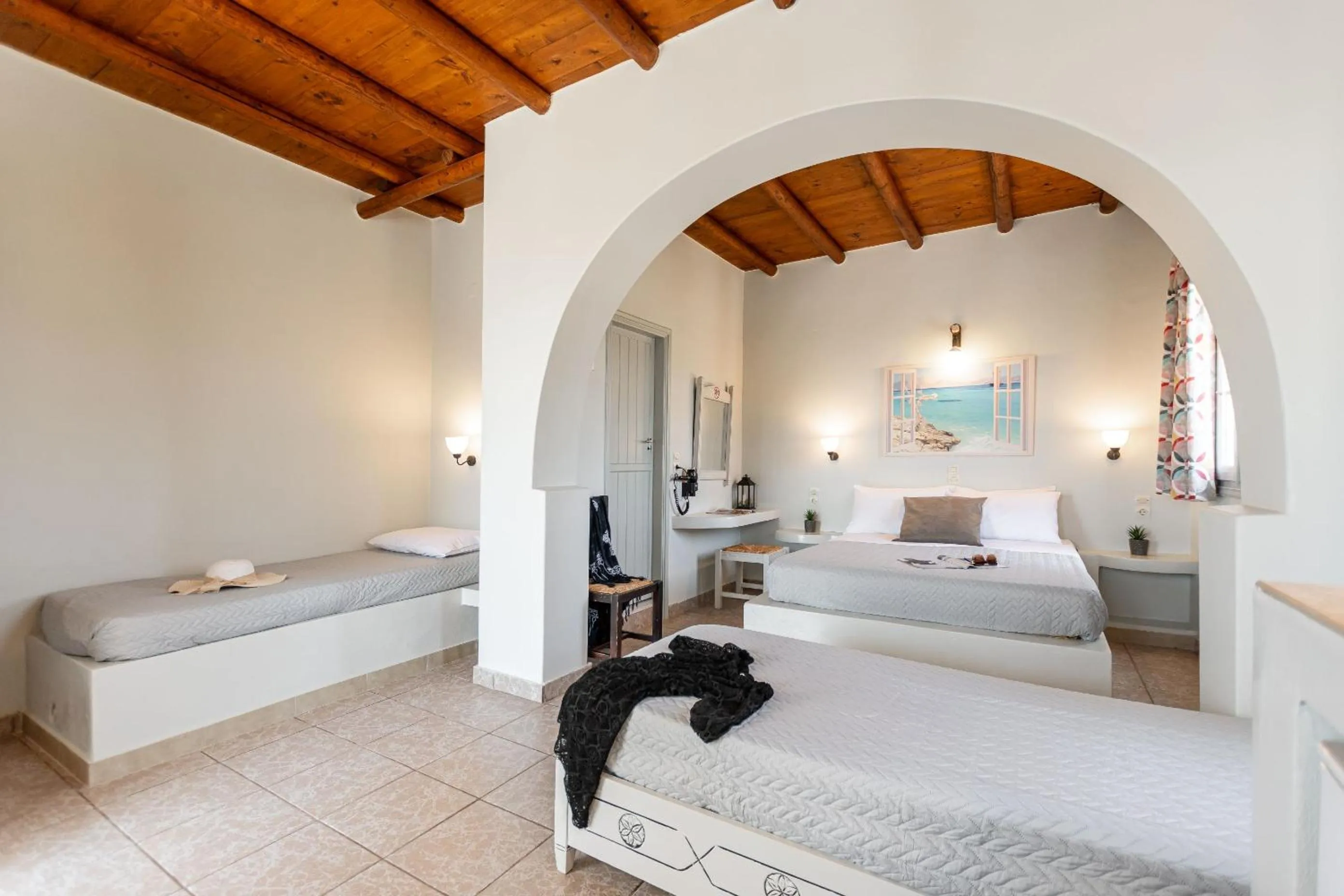 Shower in Michalios Luxury Apartments