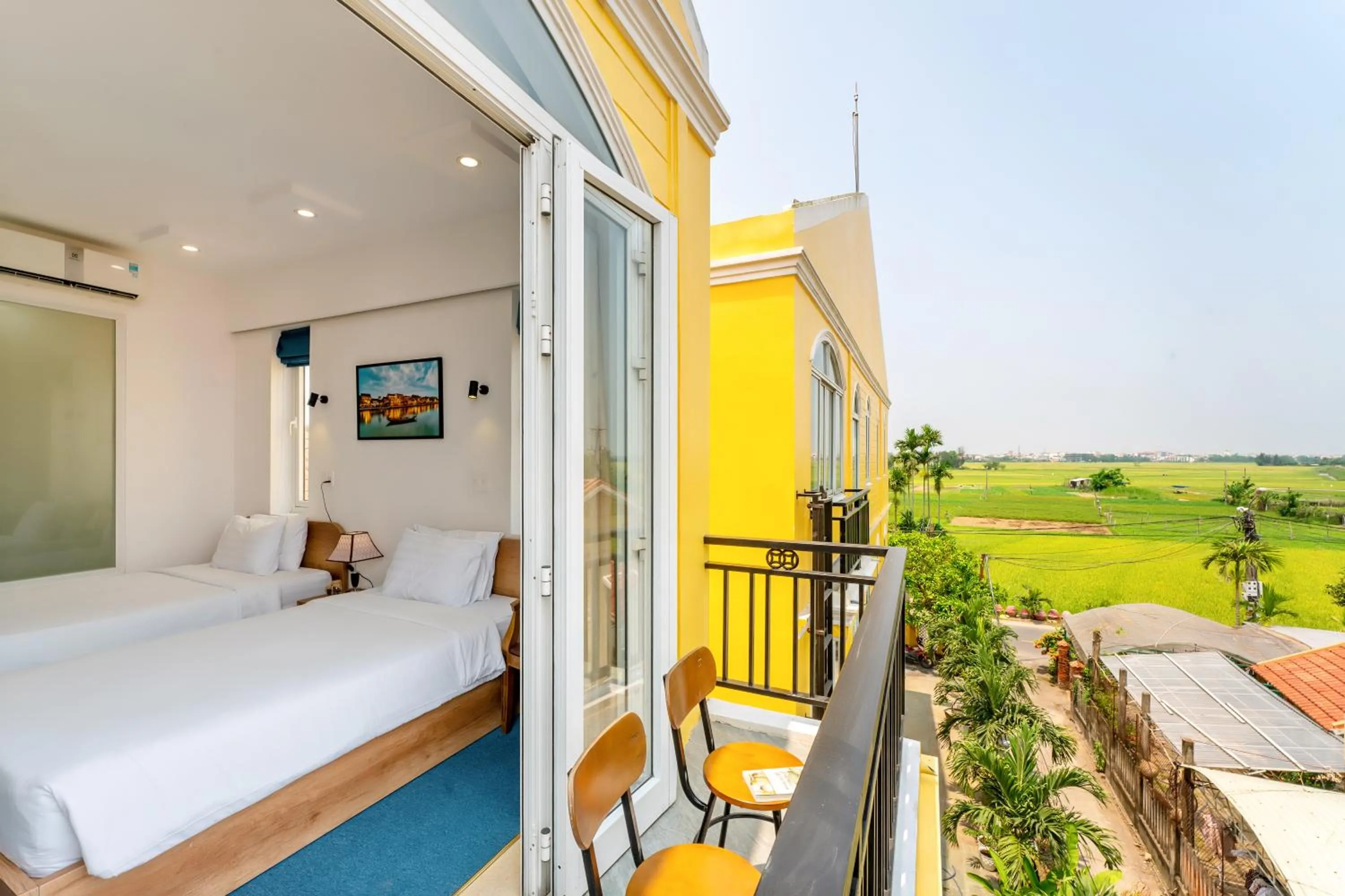 Bed in Sam Retreat Hoi An Villa - Peaceful Rice-Field Retreat, 10 Minutes to Hoi An Old Town