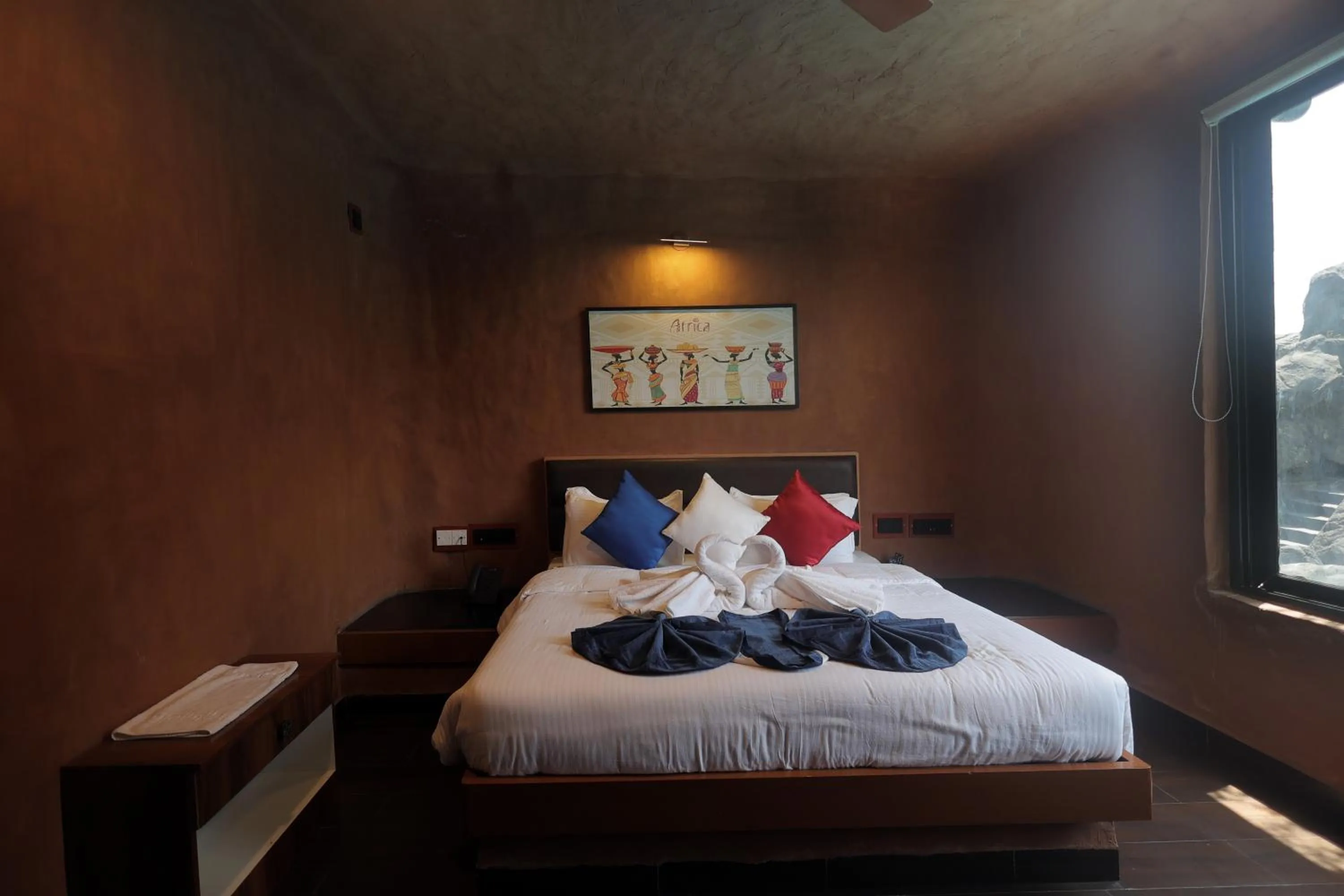 Photo of the whole room, Bed in MJ Avyanna Resort & Convention Centre, Bengaluru