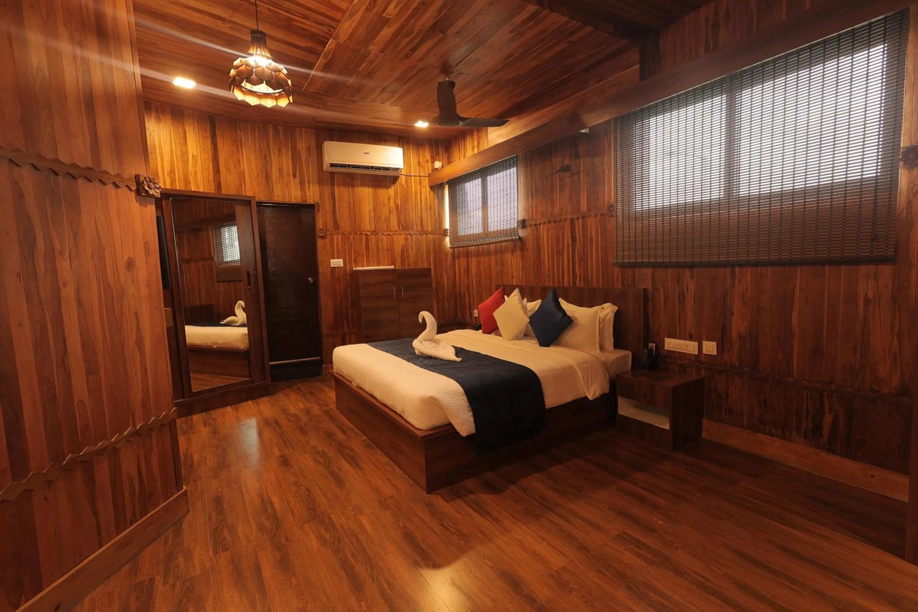 Bed in MJ Avyanna Resort & Convention Centre, Bengaluru