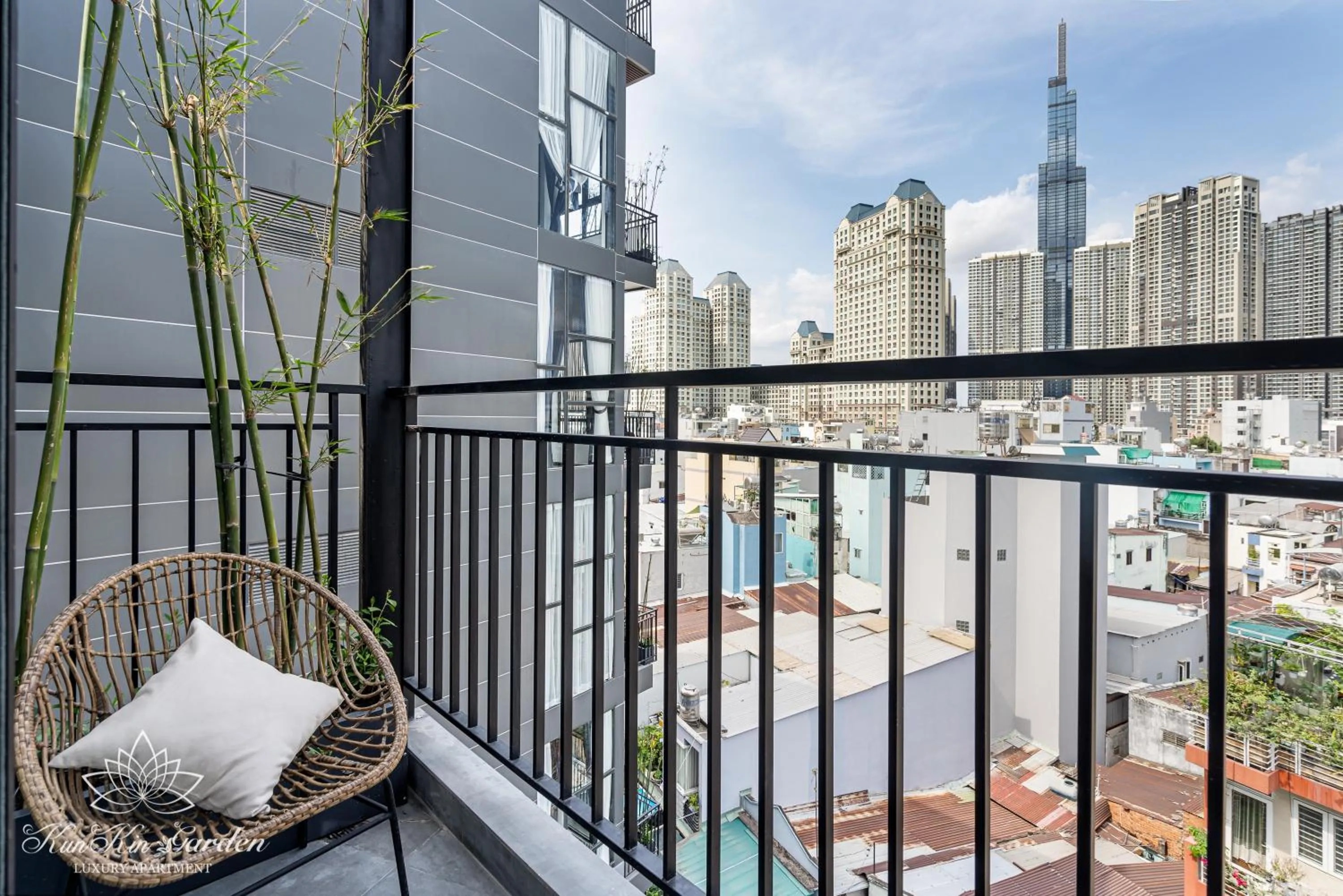 View (from property/room) in KunKin Garden Aparthotel