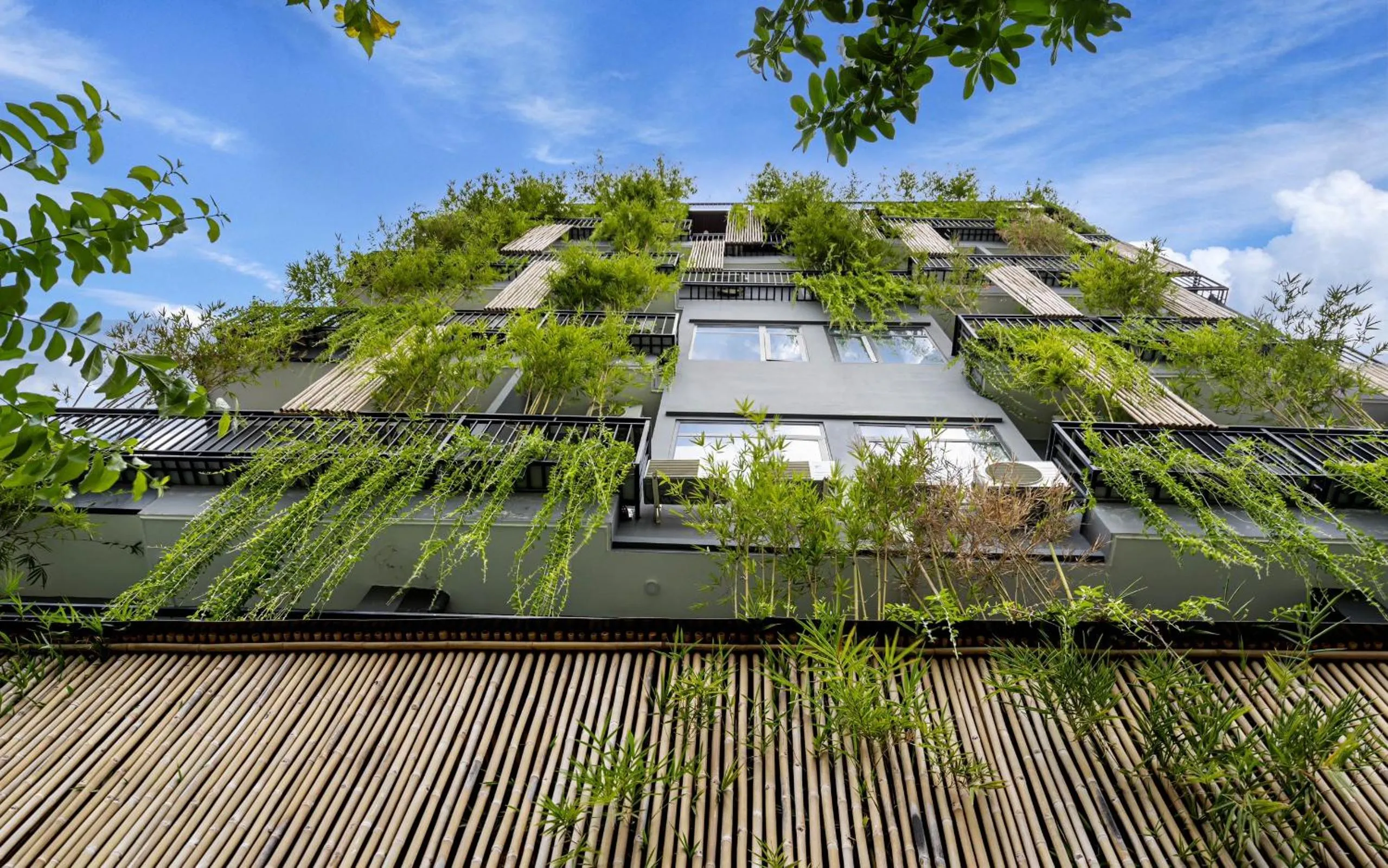 Property building in KunKin Garden Aparthotel