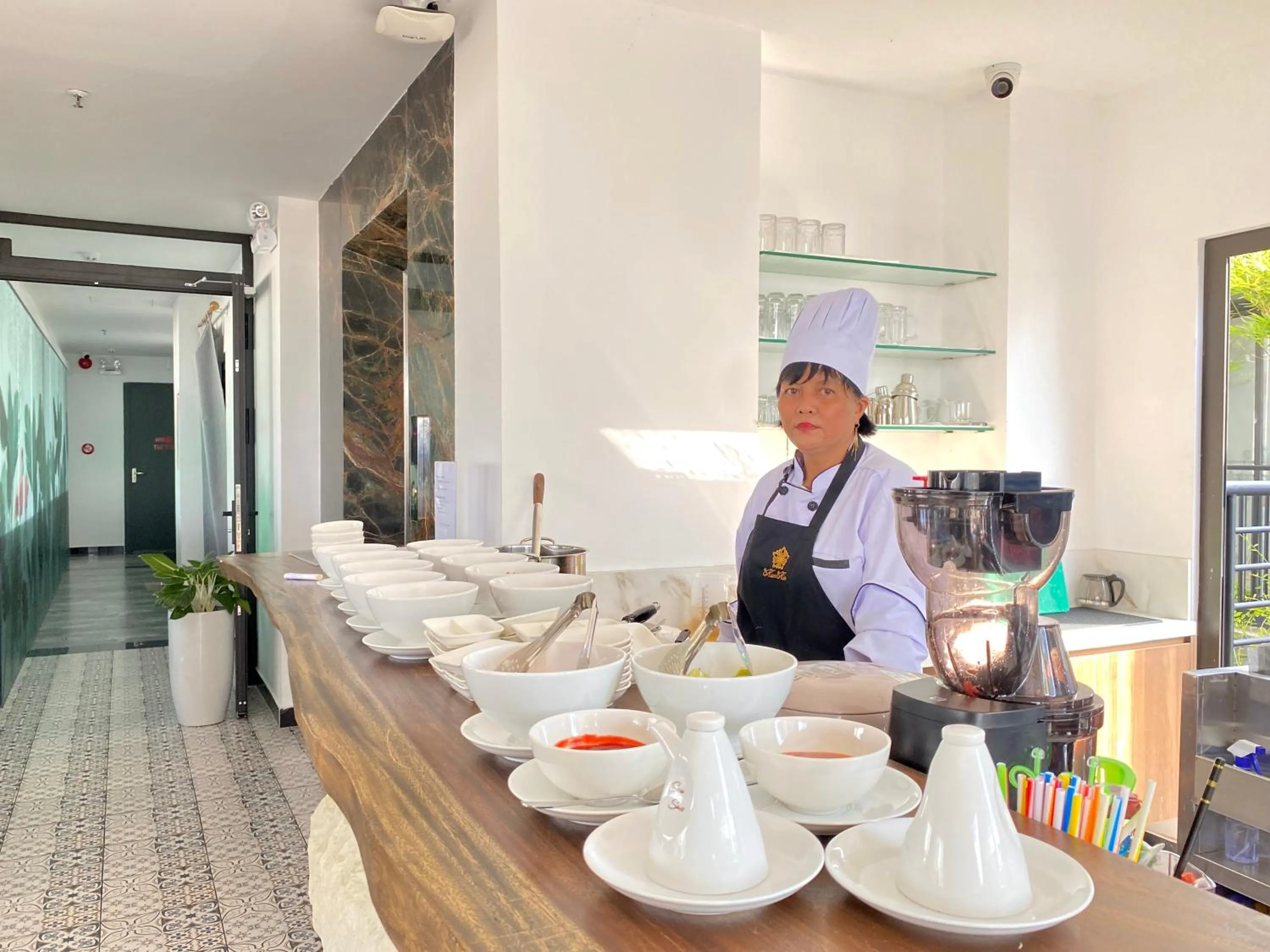 Property building in KunKin Garden Aparthotel