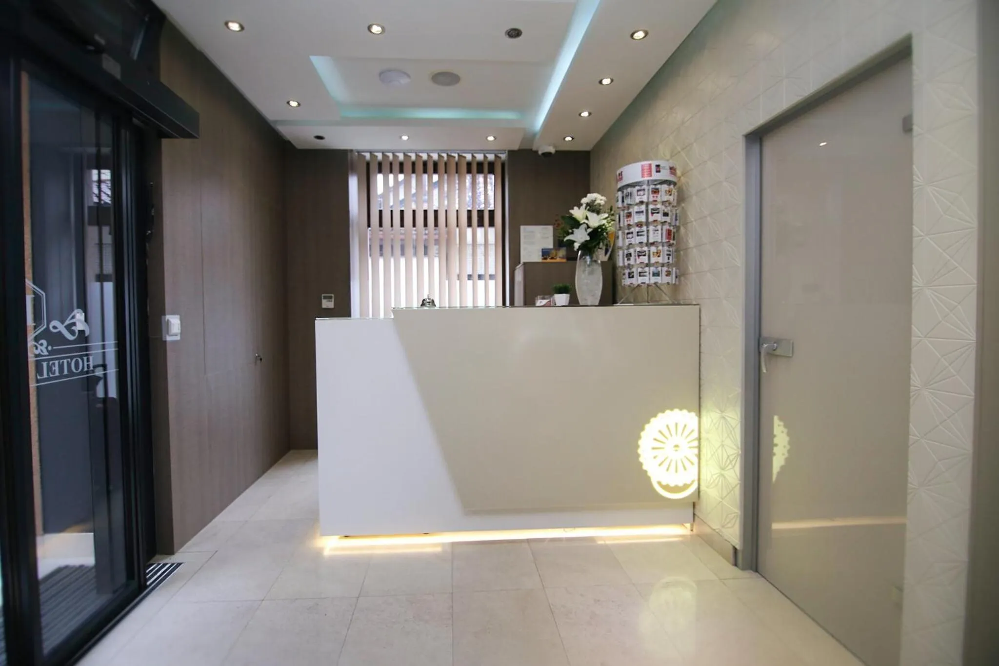 Lobby or reception in Old Town Hotel