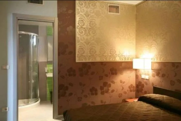 Bedroom, Bed in Residence San Marino