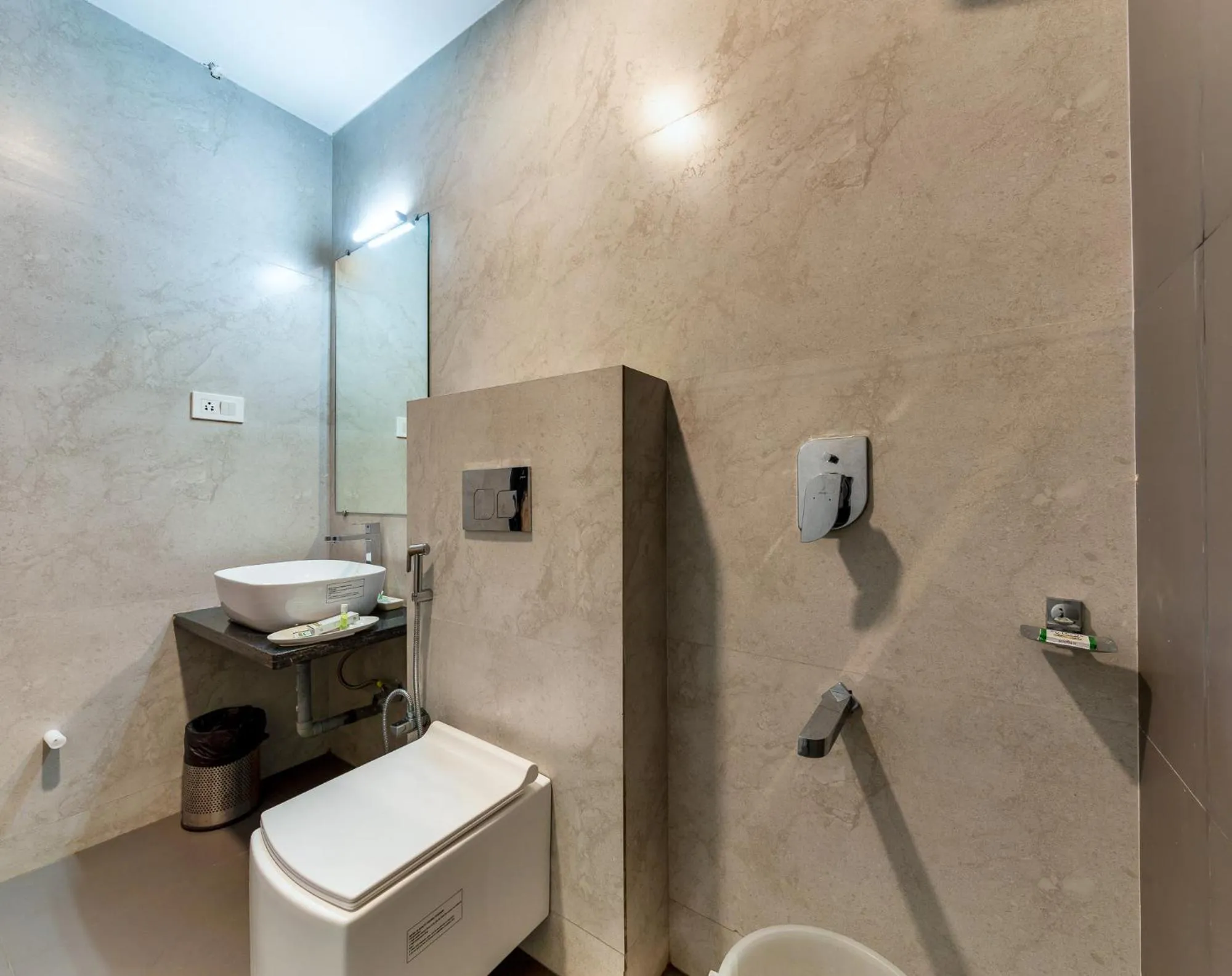 Bathroom in VOV Hotels Vijayapura
