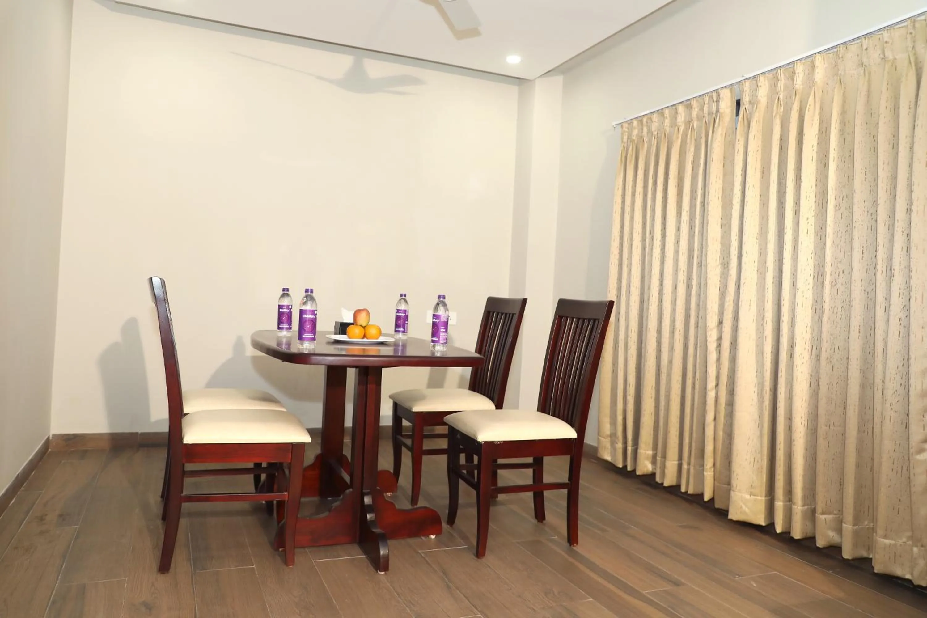 Dining area in VOV Hotels Vijayapura