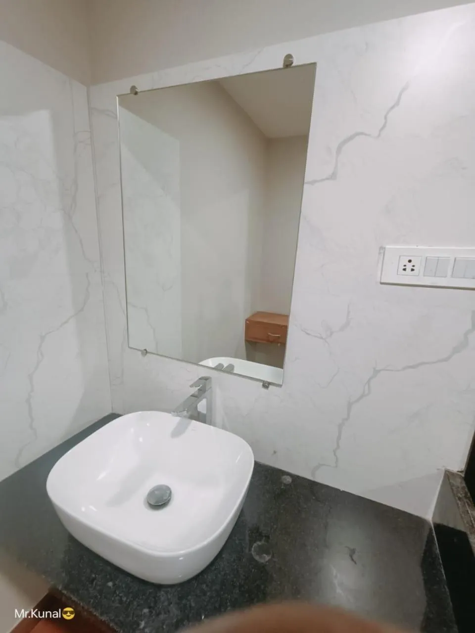 Toilet in VOV Hotels Vijayapura