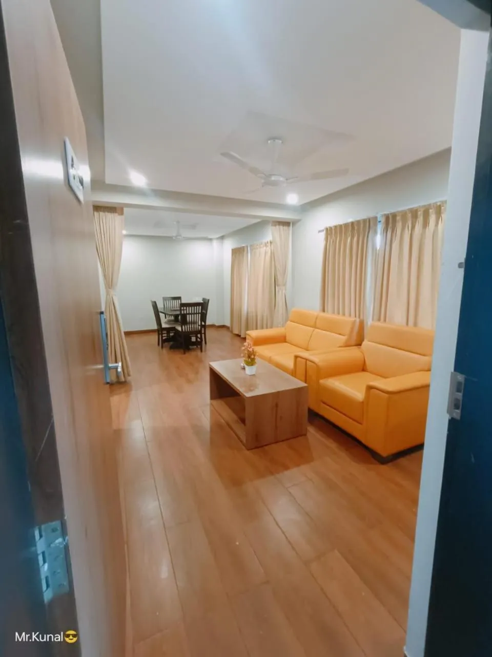 Seating area in VOV Hotels Vijayapura