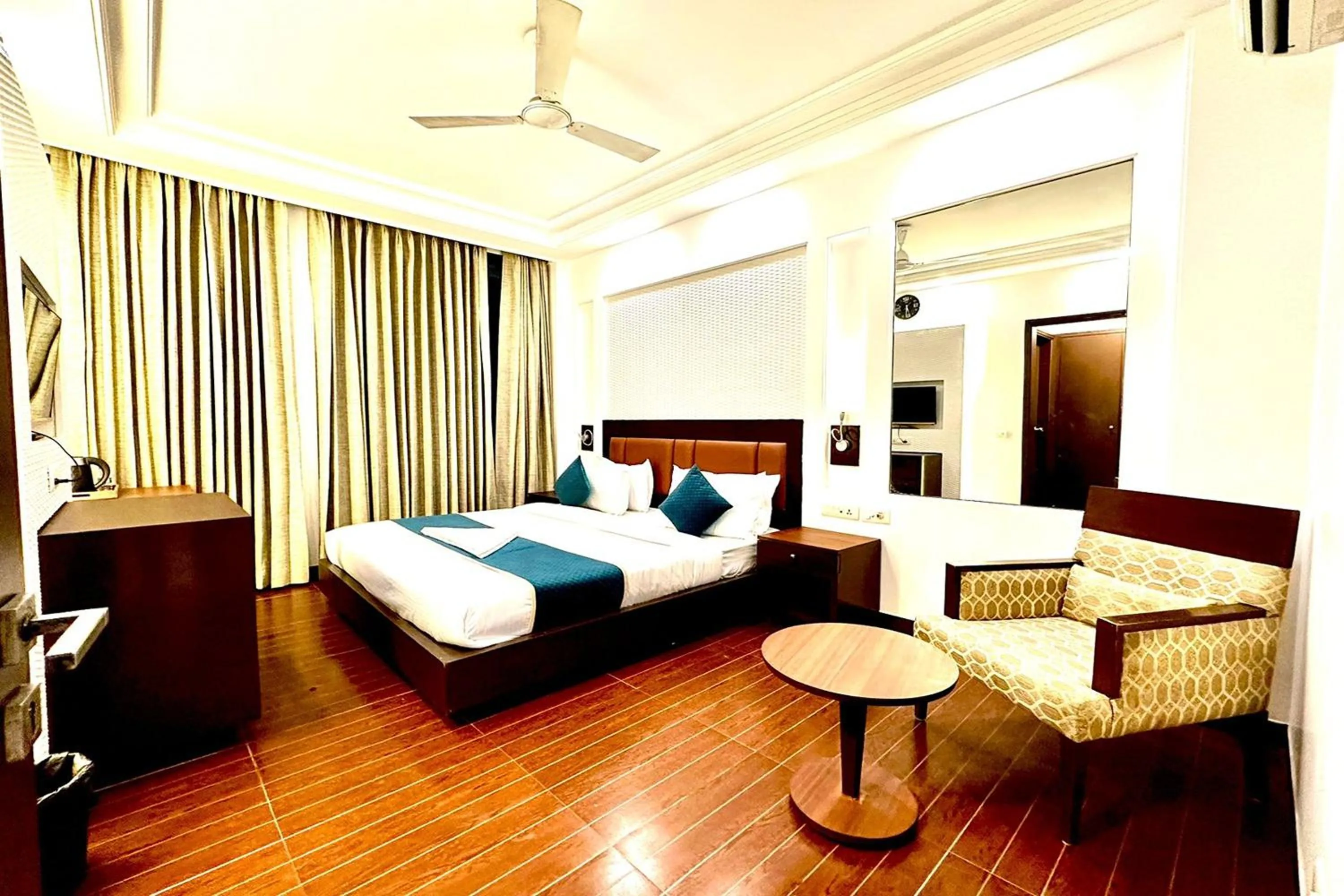 Bed in Hotel The Imperio