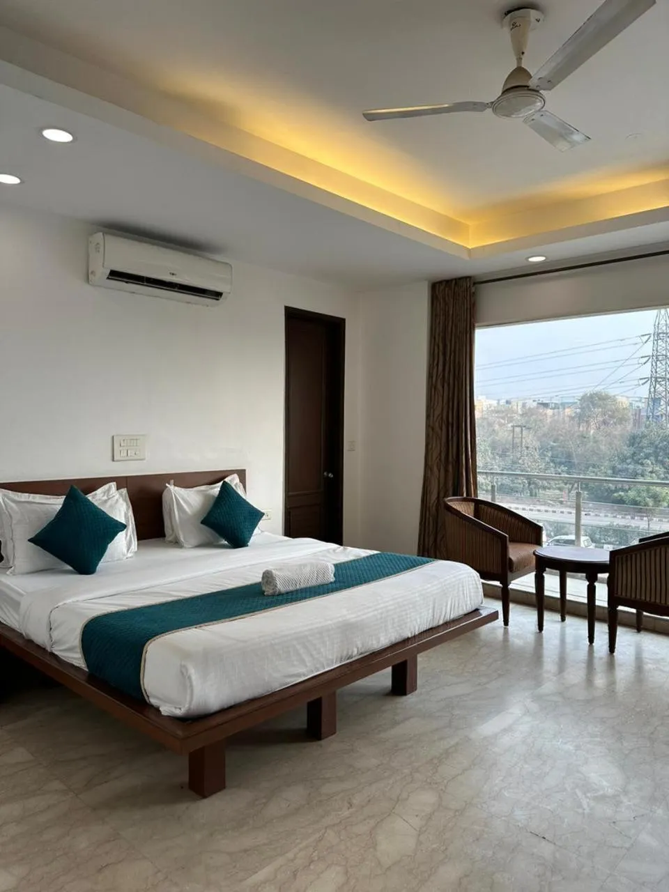 Bed in Hotel The Imperio