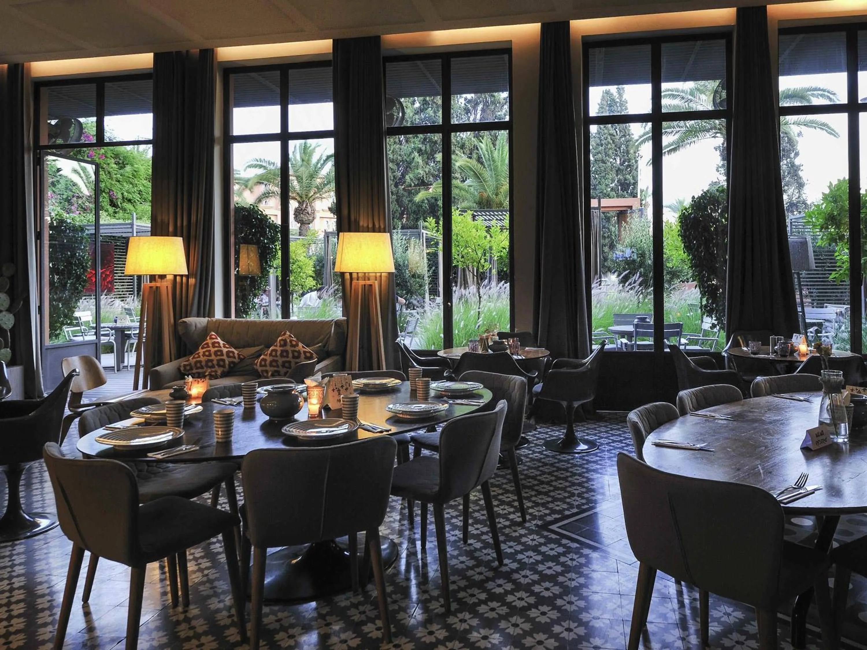 Restaurant/places to eat in Novotel Marrakech Hivernage