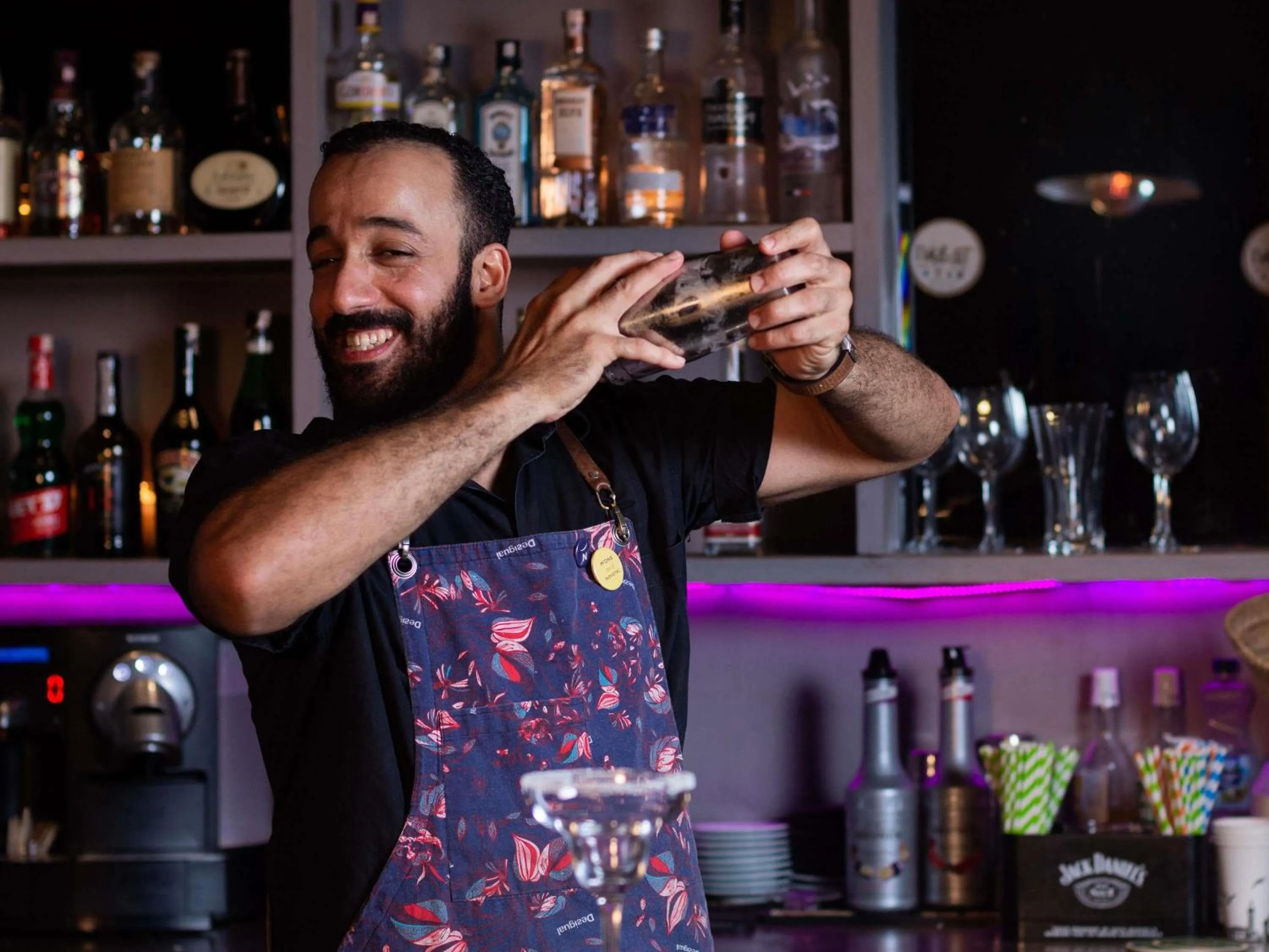 Lounge or bar in Novotel Marrakech Hivernage