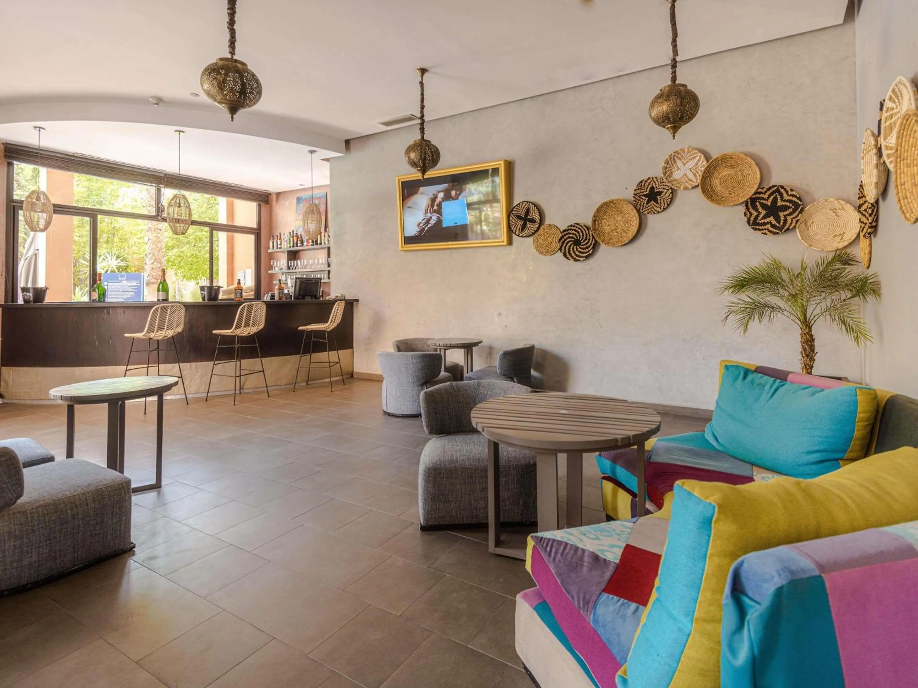 Lounge or bar in Novotel Marrakech Hivernage