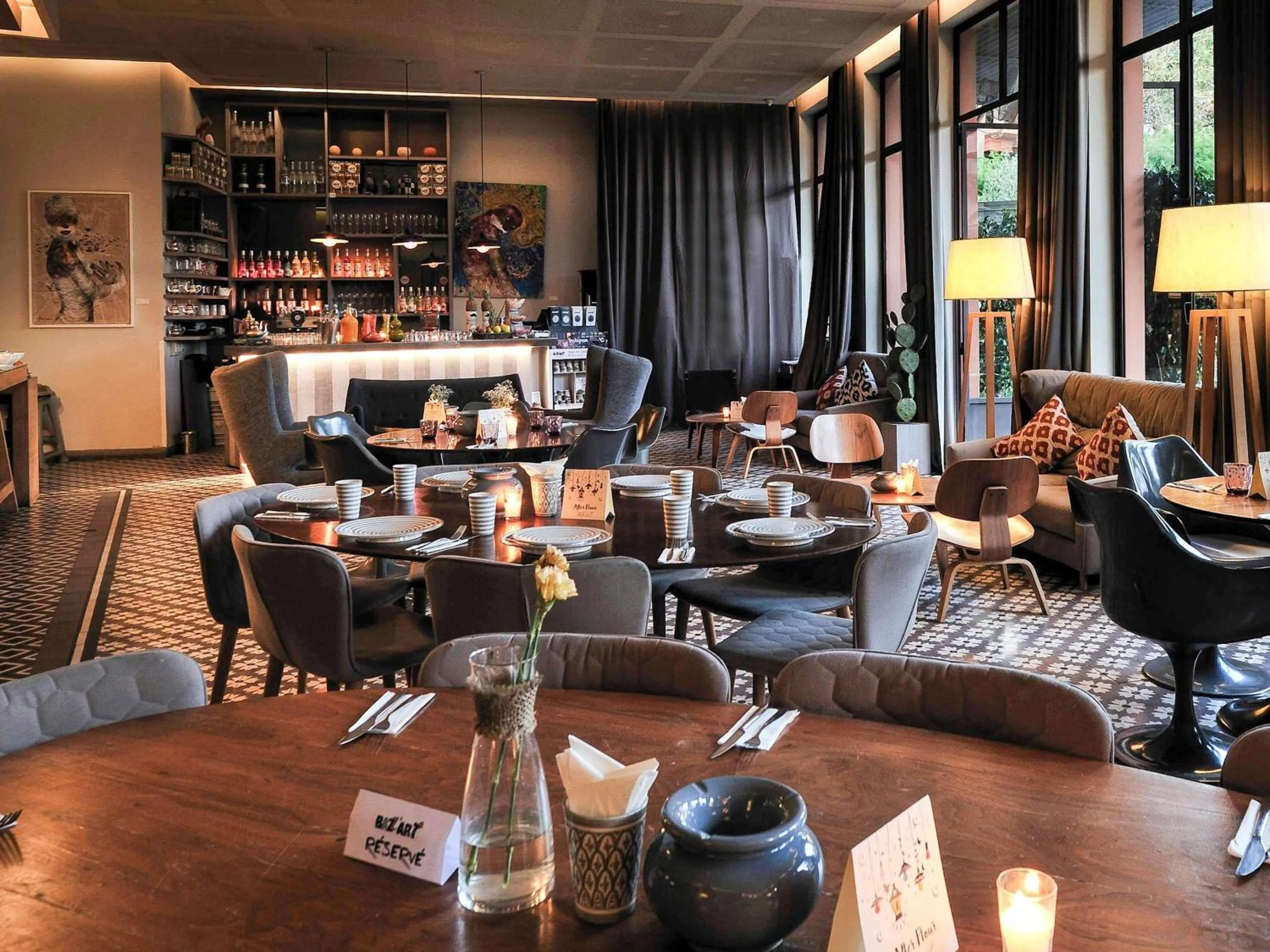 Lounge or bar in Novotel Marrakech Hivernage