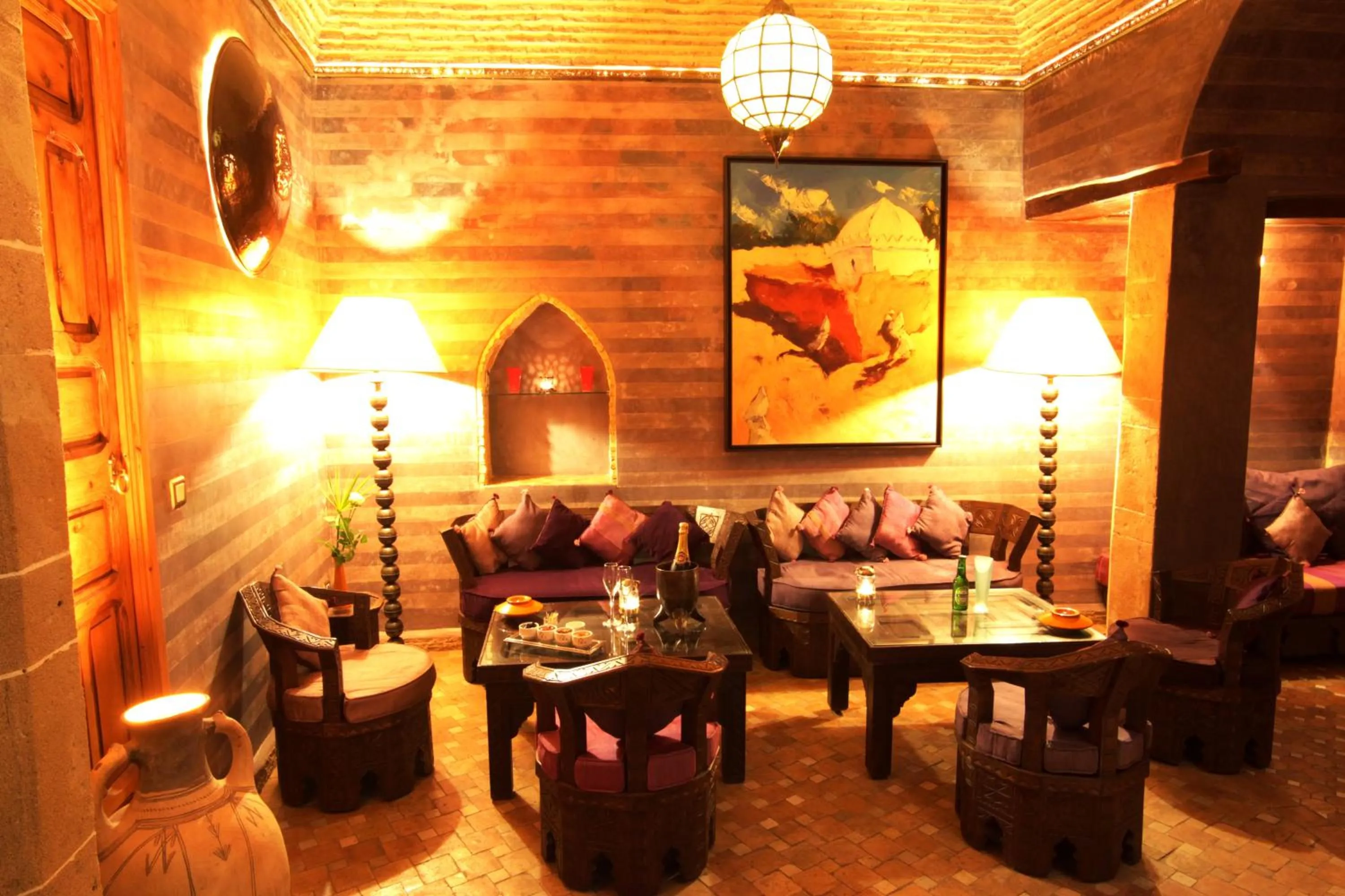 Lounge or bar in Riad Kalaa