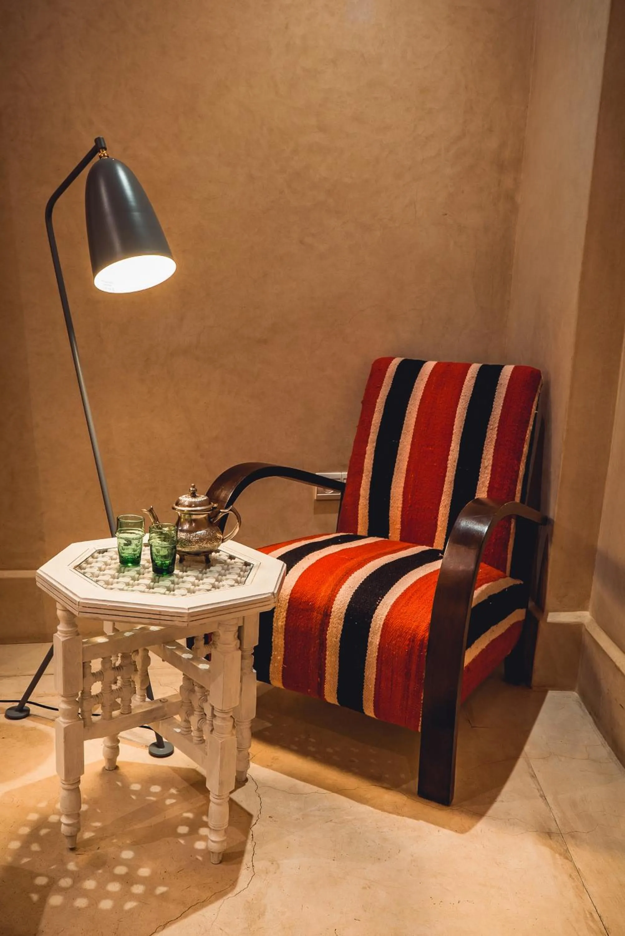 Seating area in Ambre Epices Medina Riad