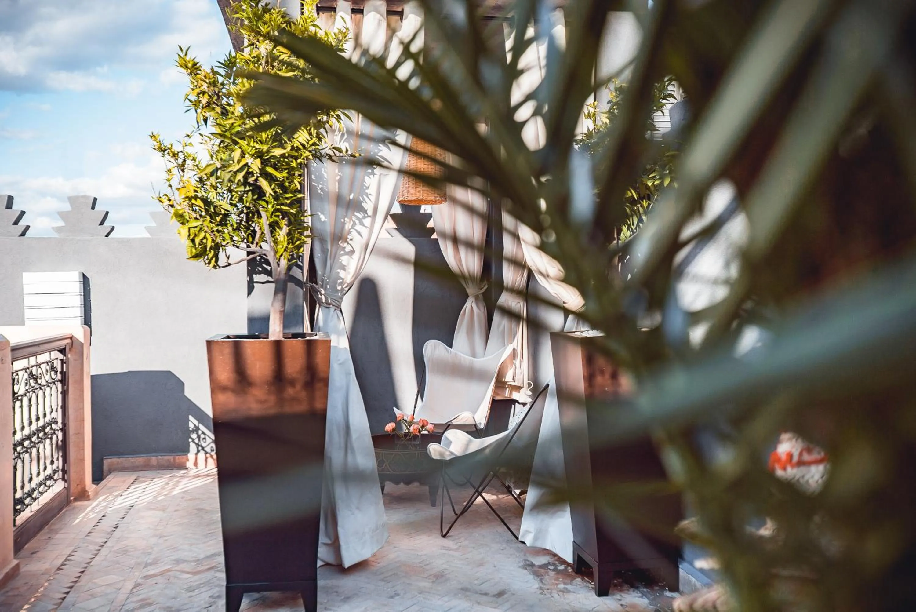 Patio in Ambre Epices Medina Riad