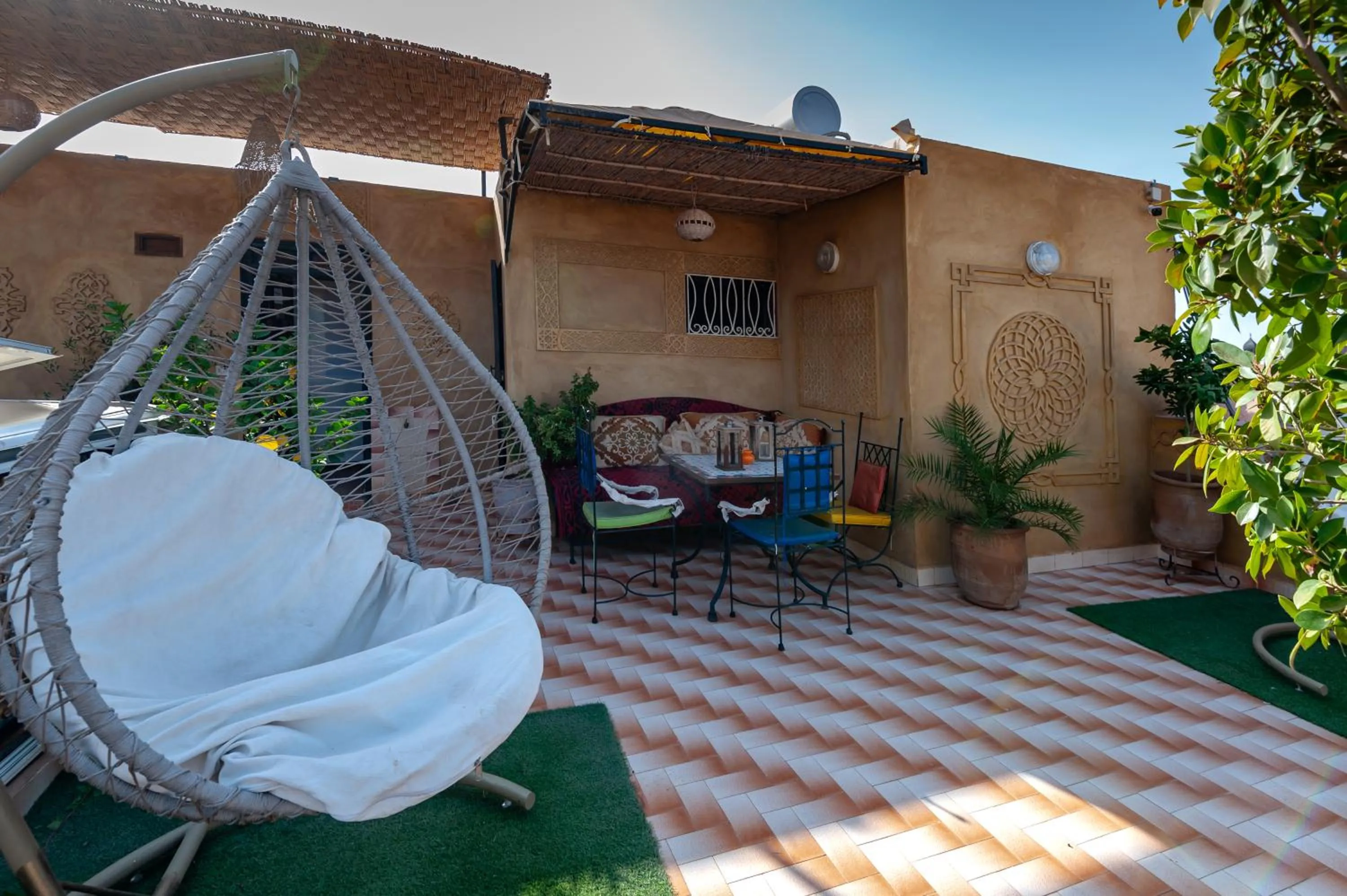 Patio in Riad Losra