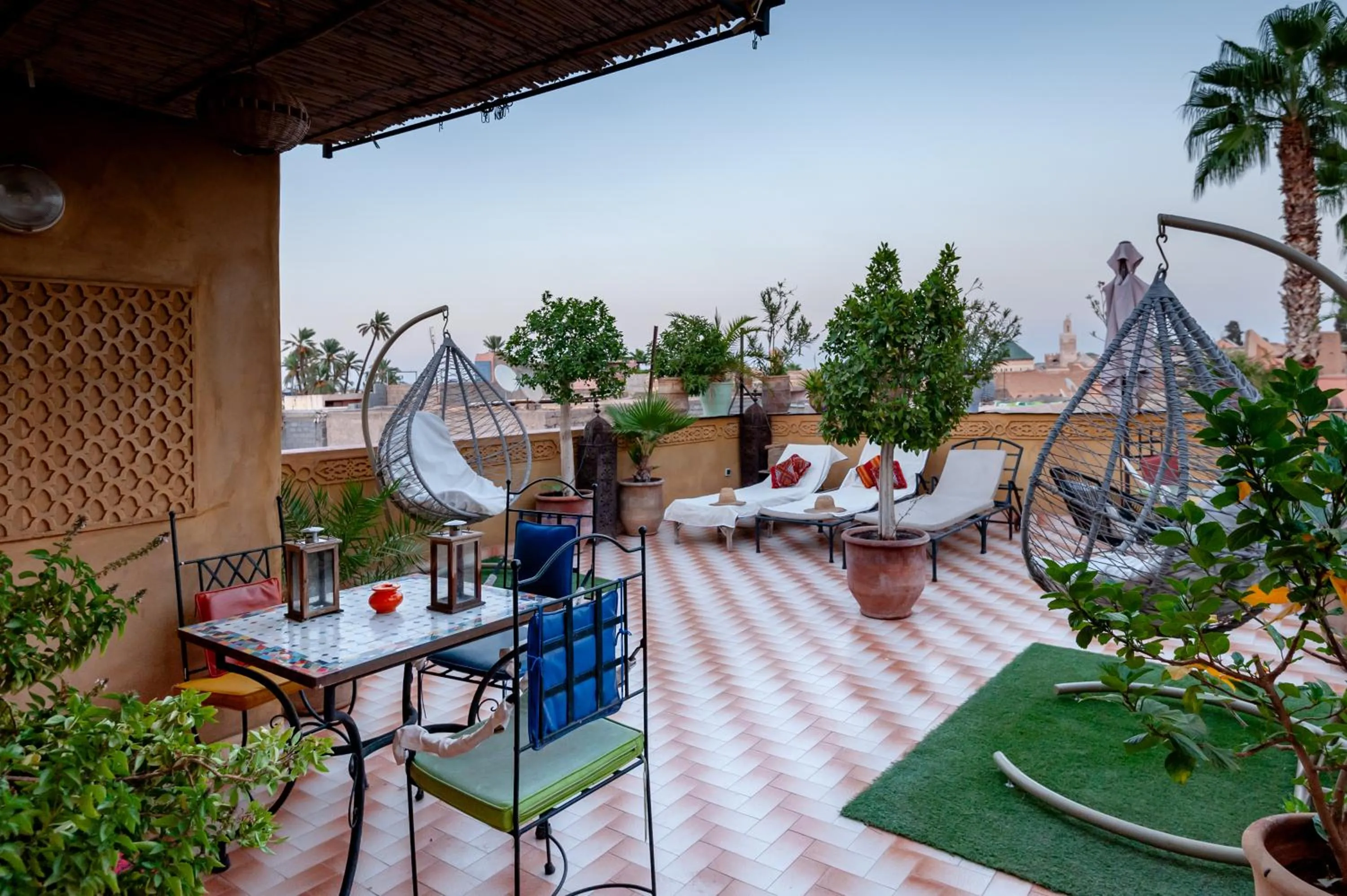 Balcony/Terrace in Riad Losra