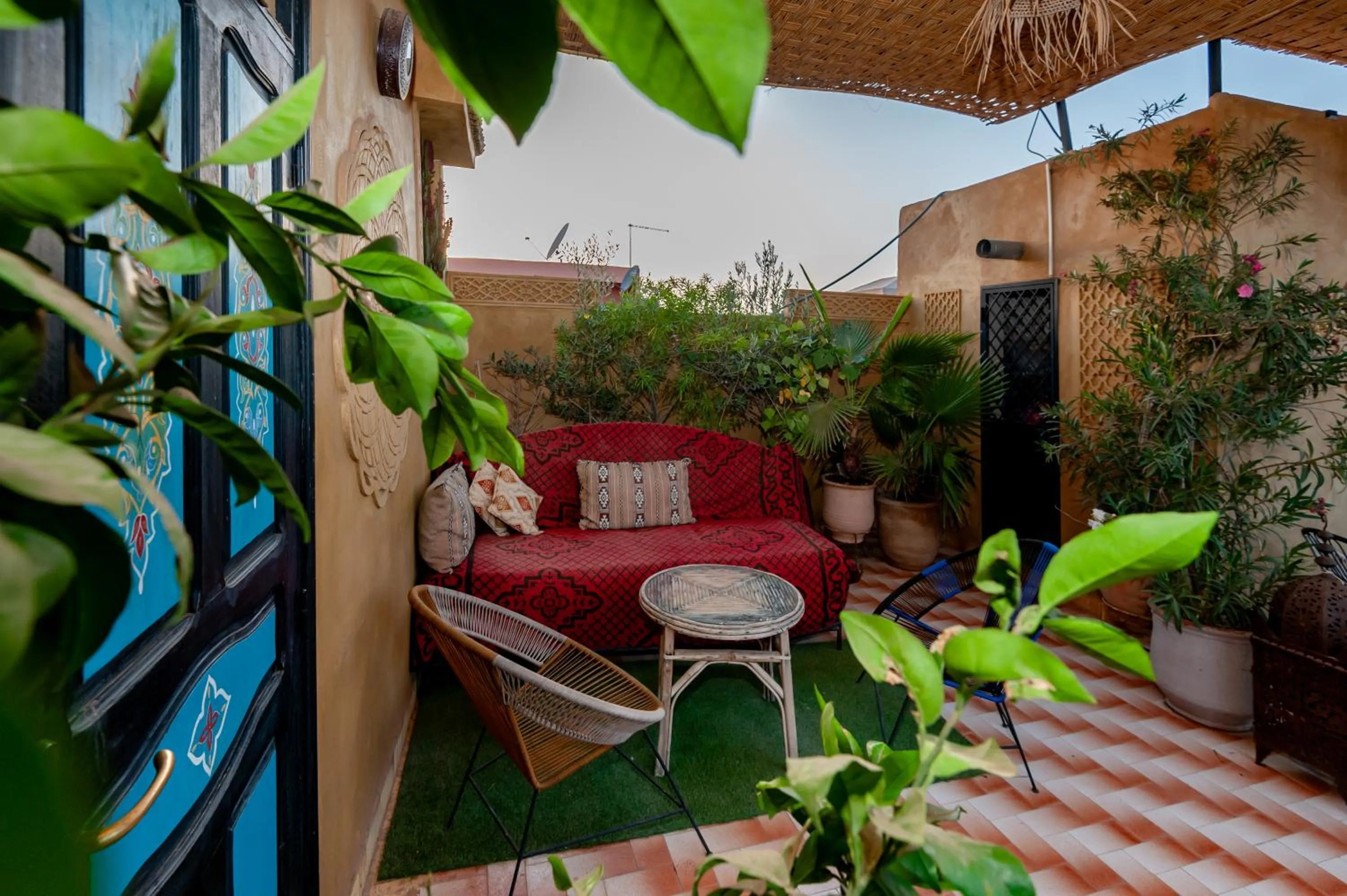 Balcony/Terrace in Riad Losra