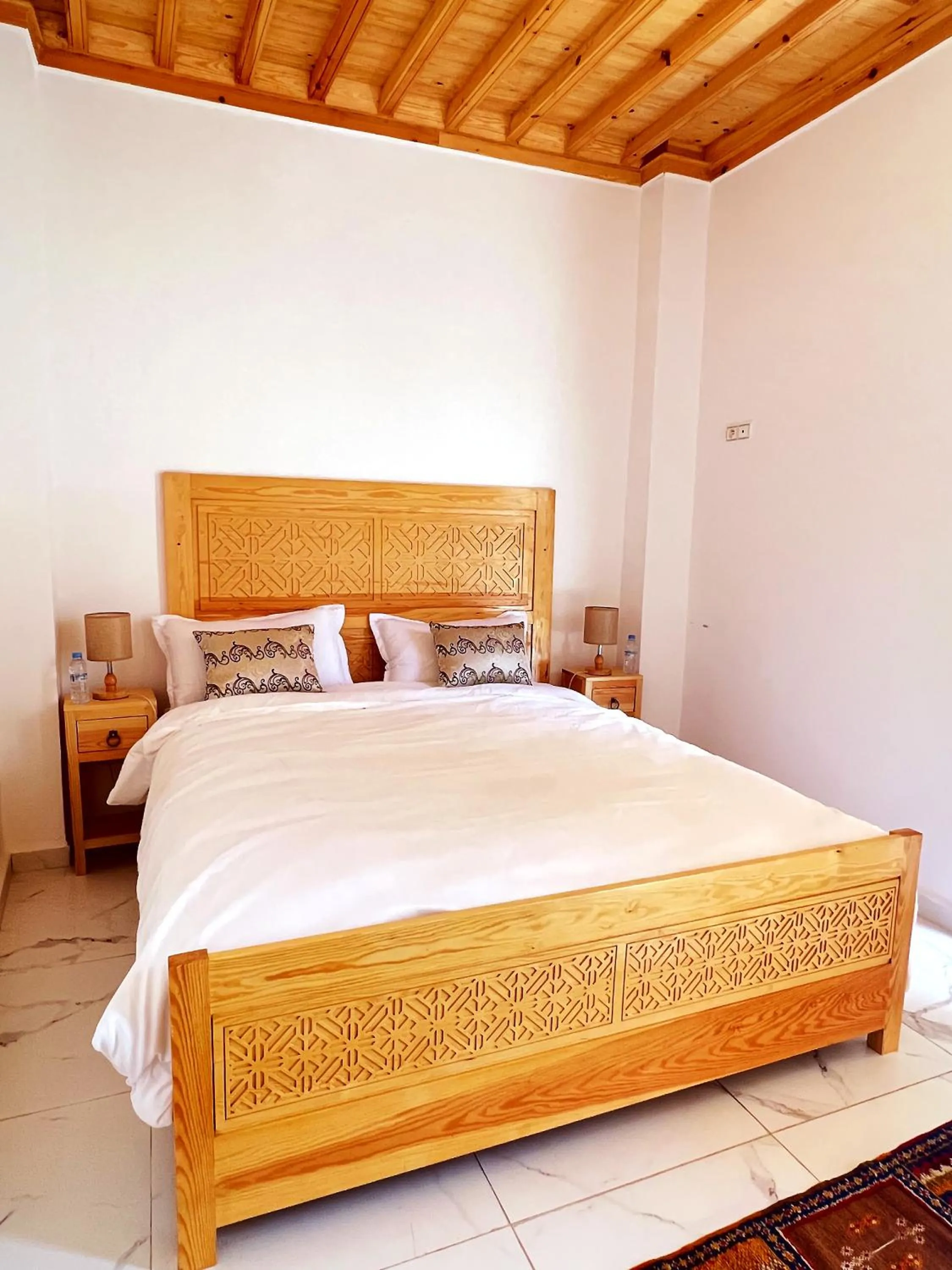 Bed in Riad Al Manara